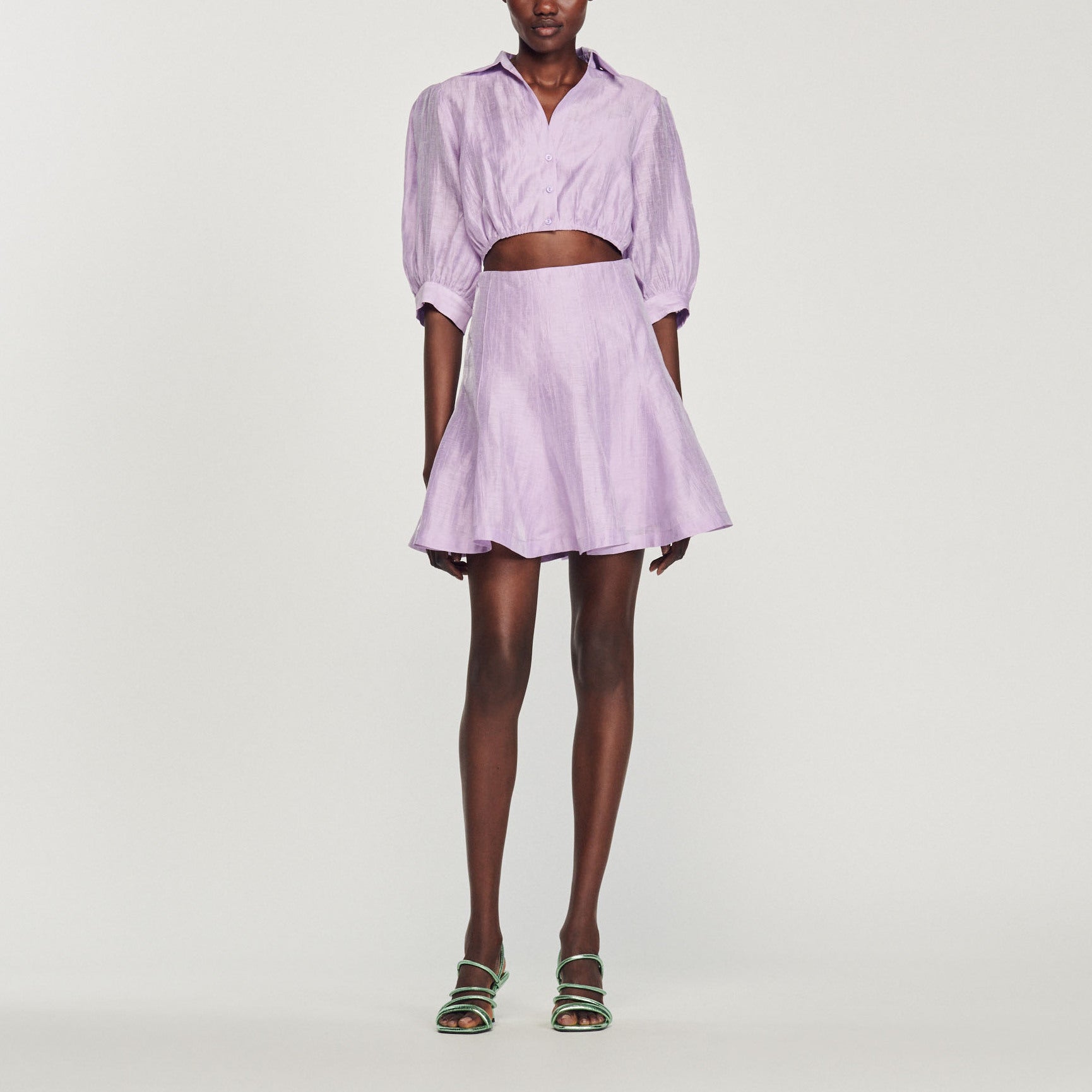 Robe courte ouverte Sandro seconde main