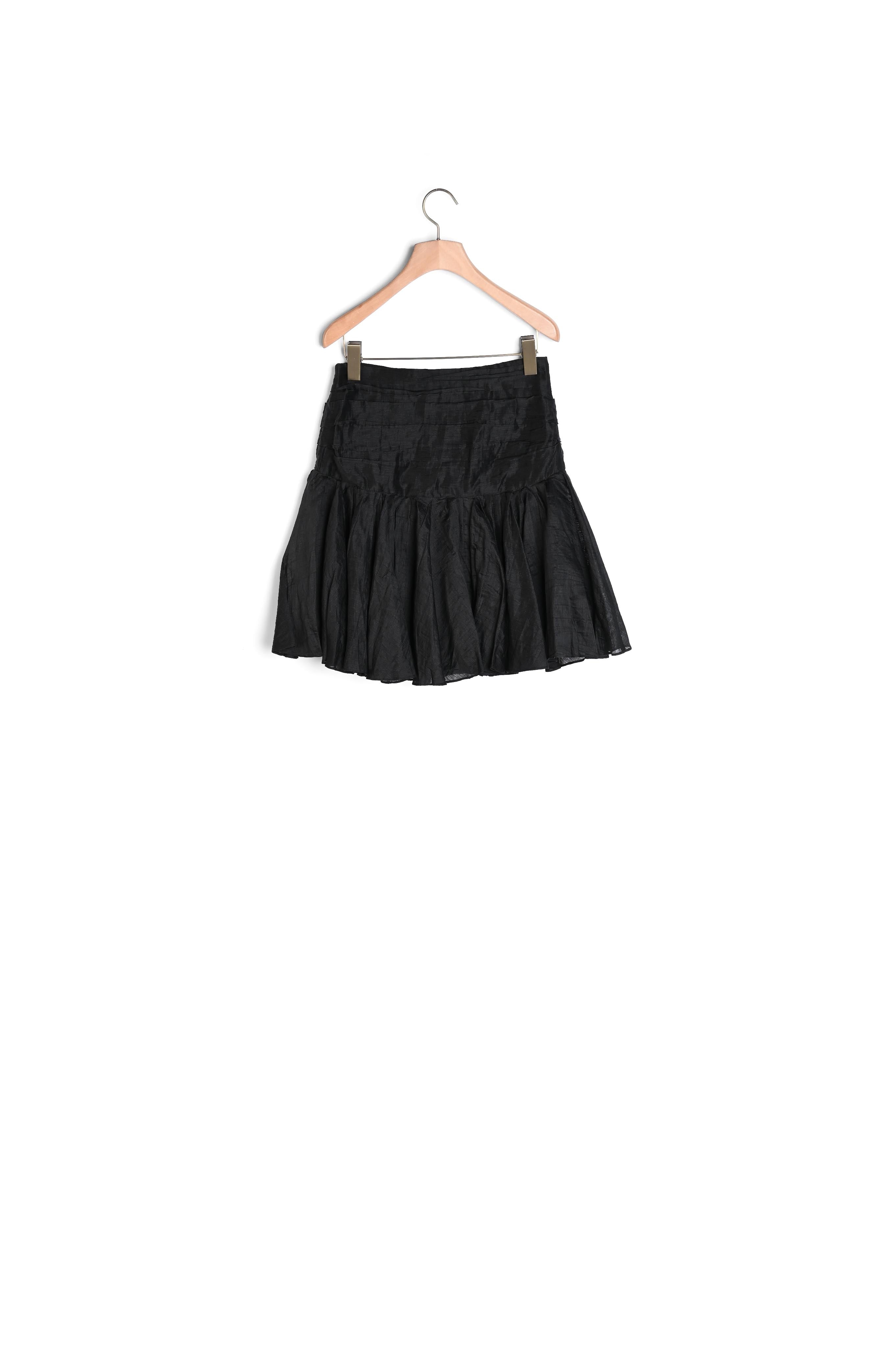 Jupe courte volantée Sandro seconde main