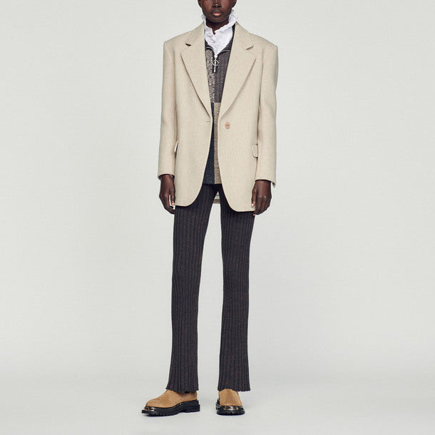 Veste de tailleur oversized Sandro seconde main