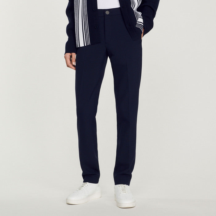 Pantalon Marine Sandro seconde main