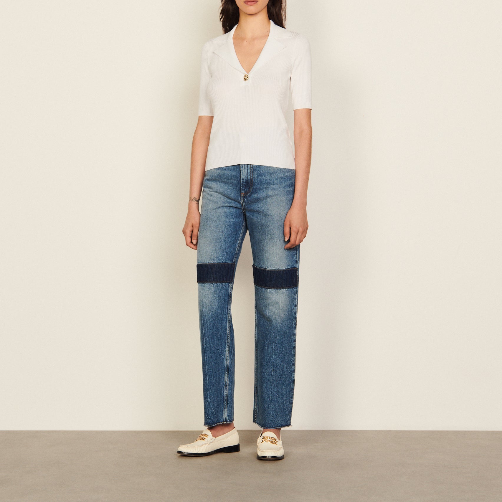 Pull à manches courtes Sandro seconde main