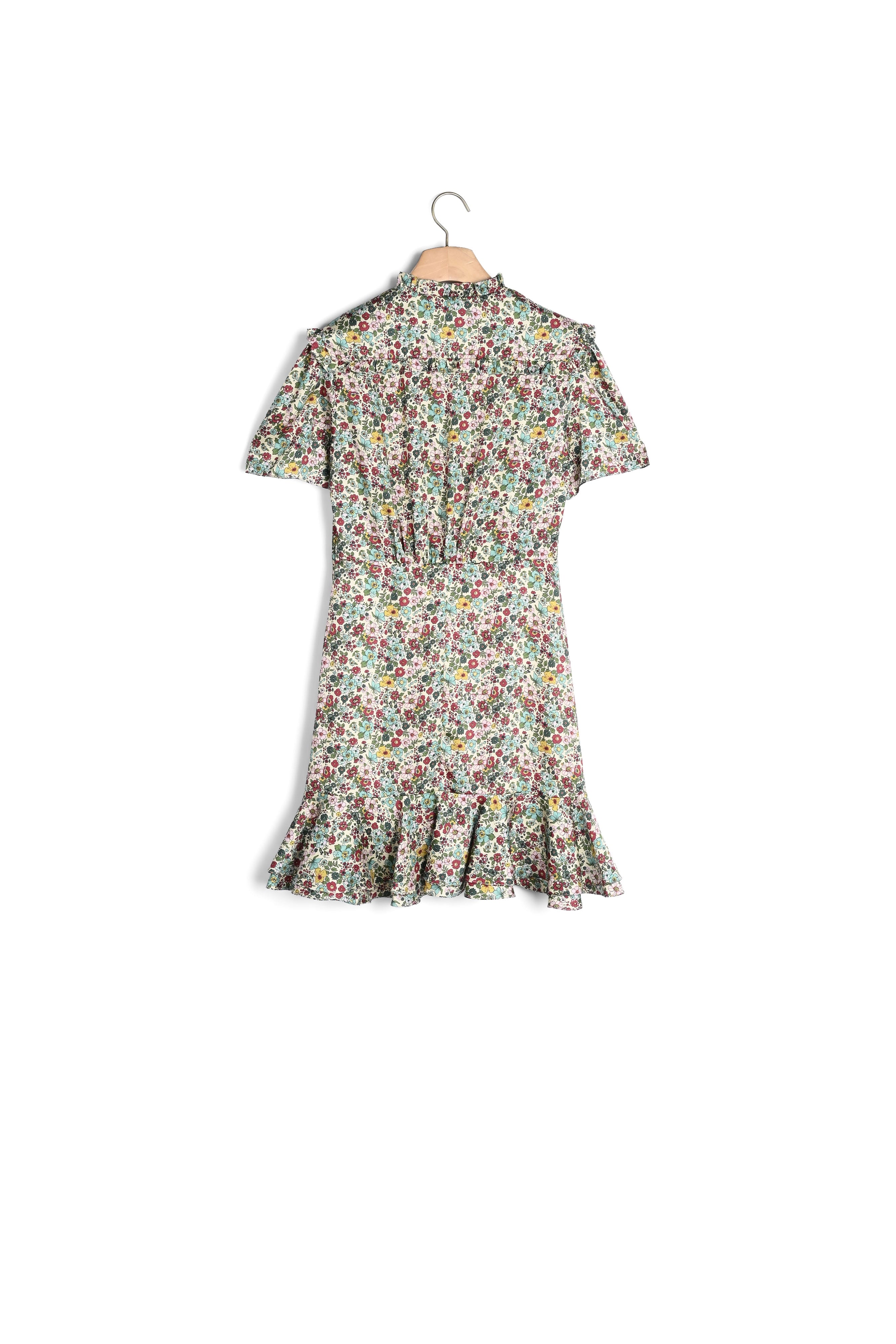 Robe courte imprimée Sandro seconde main