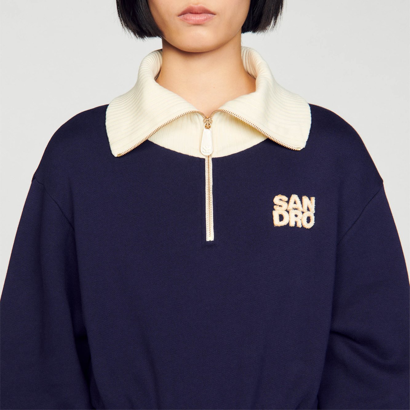 Sweat court Sandro seconde main