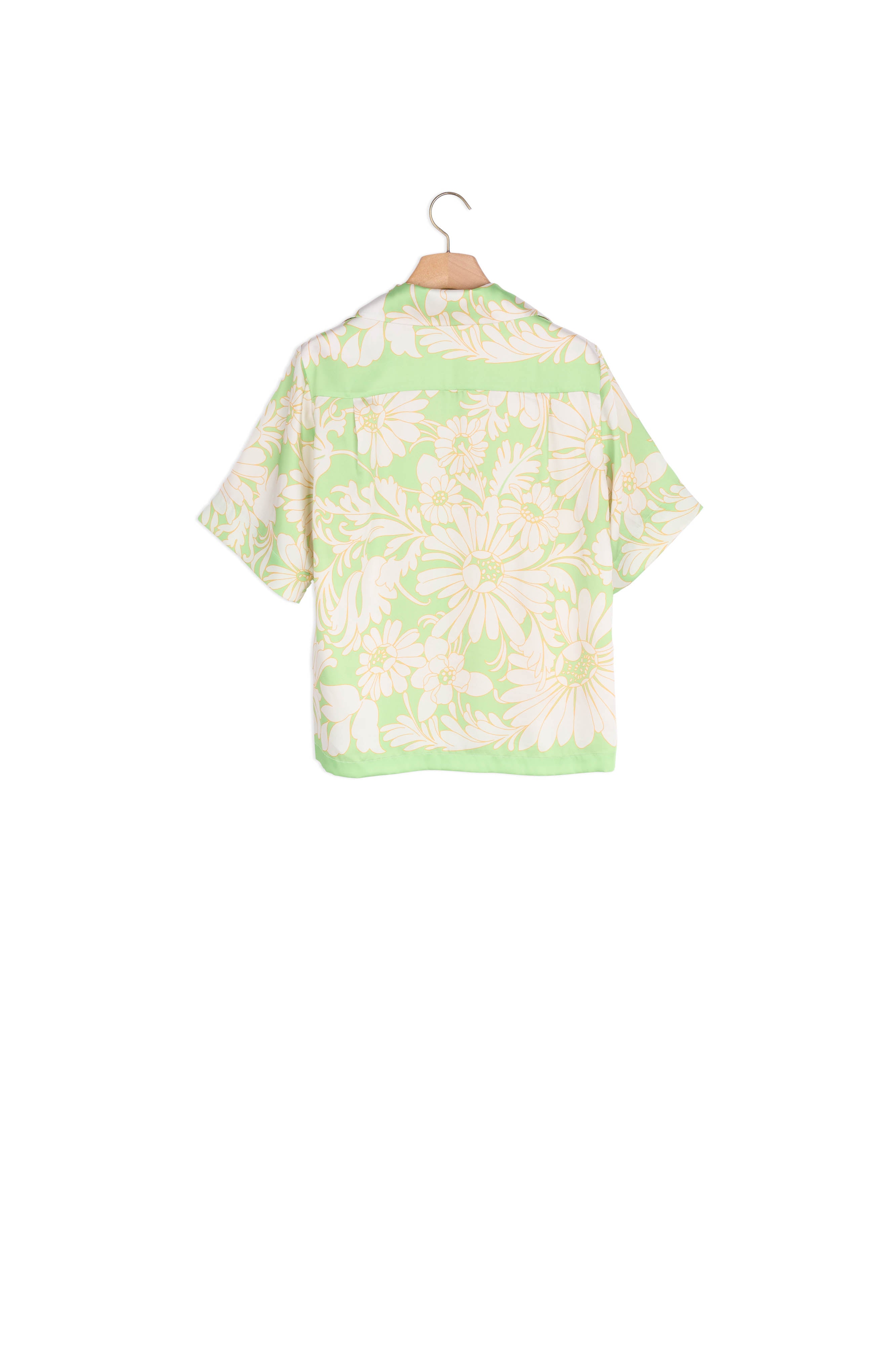 Chemise imprimée à manches courtes Sandro seconde main