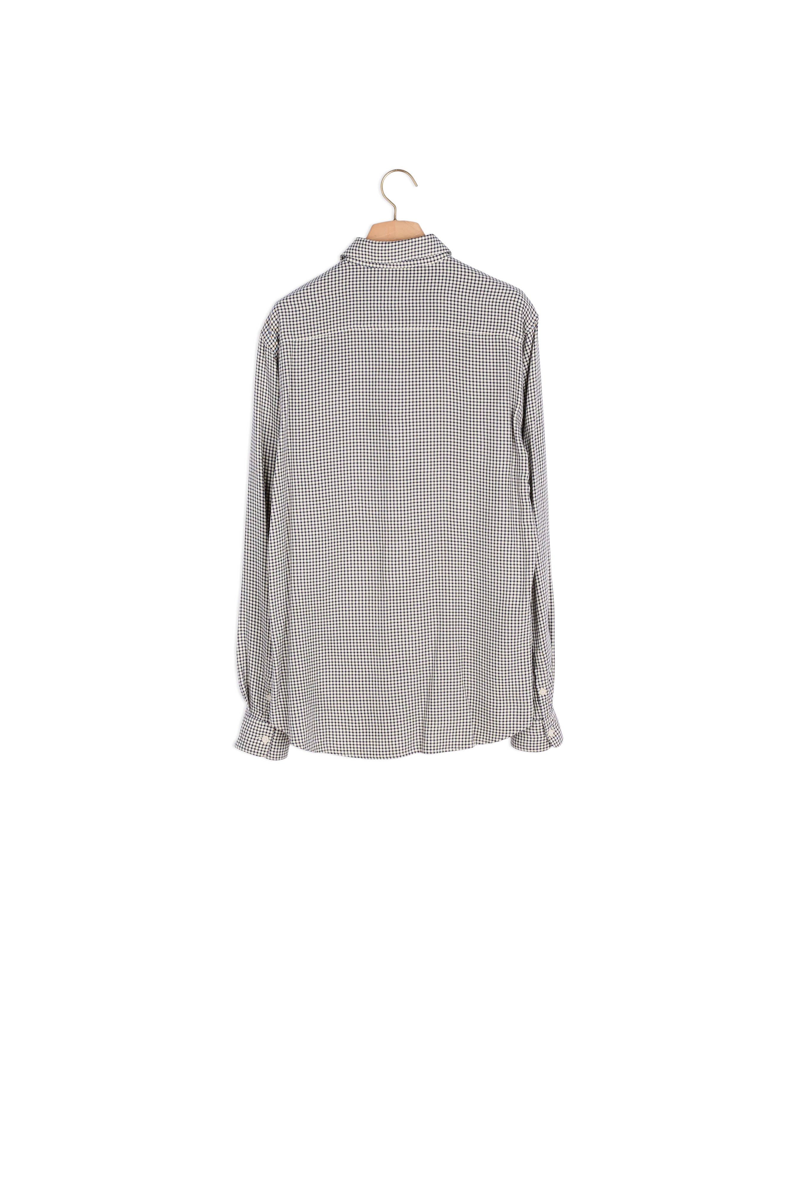 Chemise à petits carreaux Sandro seconde main