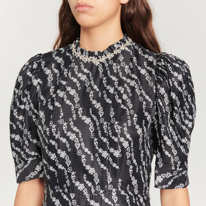 Robe courte fluide Sandro seconde main