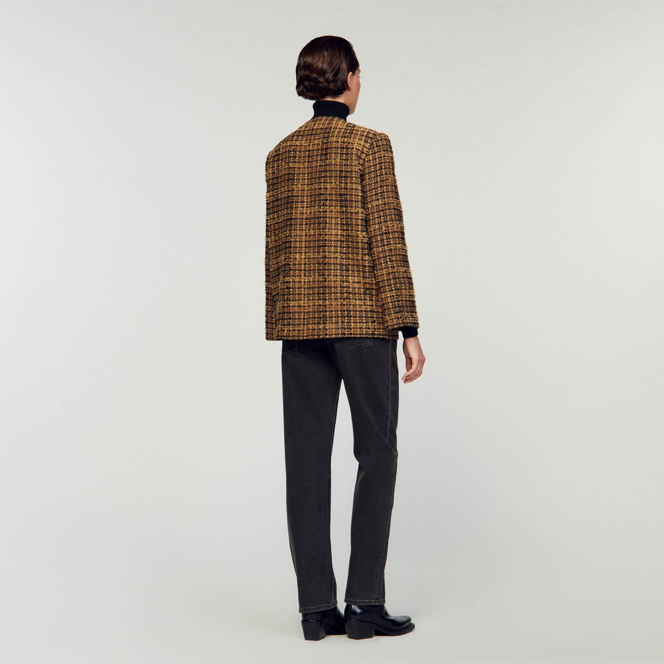 Veste en tweed Sandro seconde main