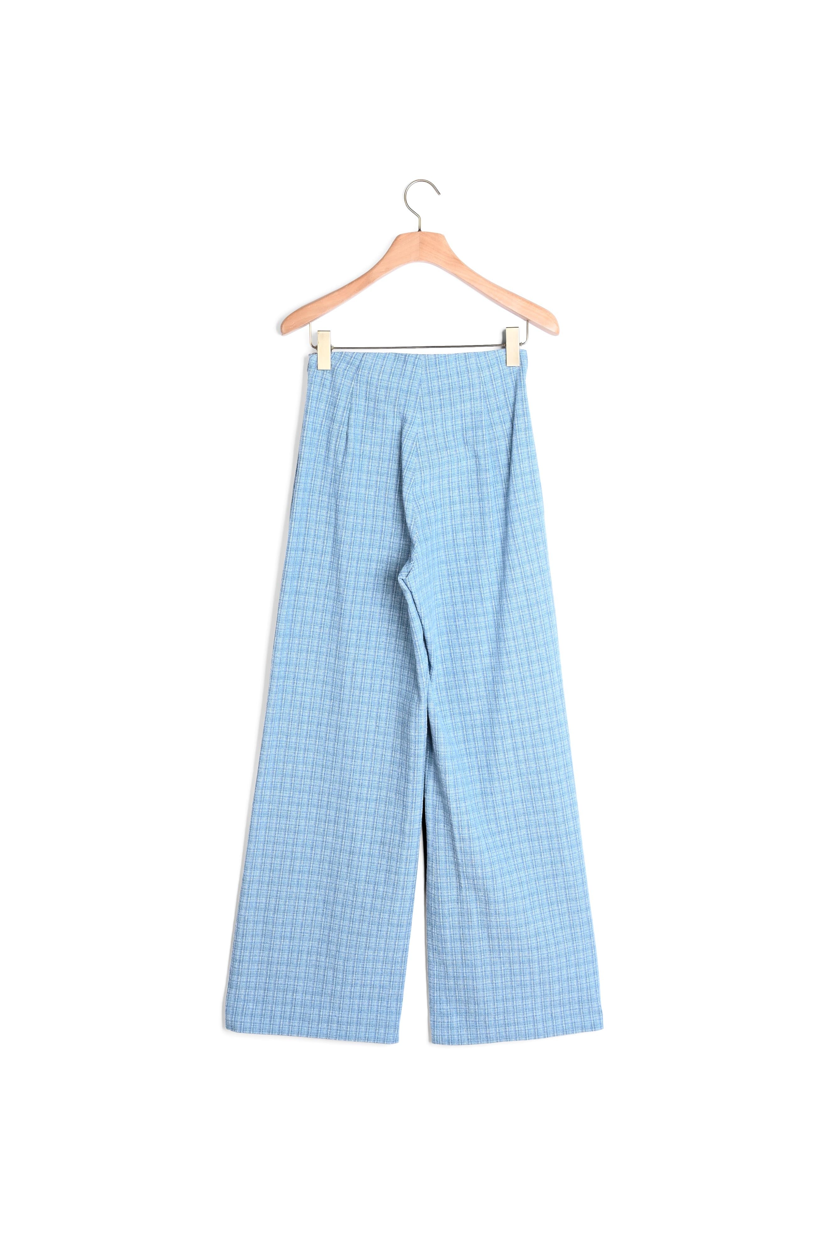 Pantalon de costume large en tweed Sandro seconde main