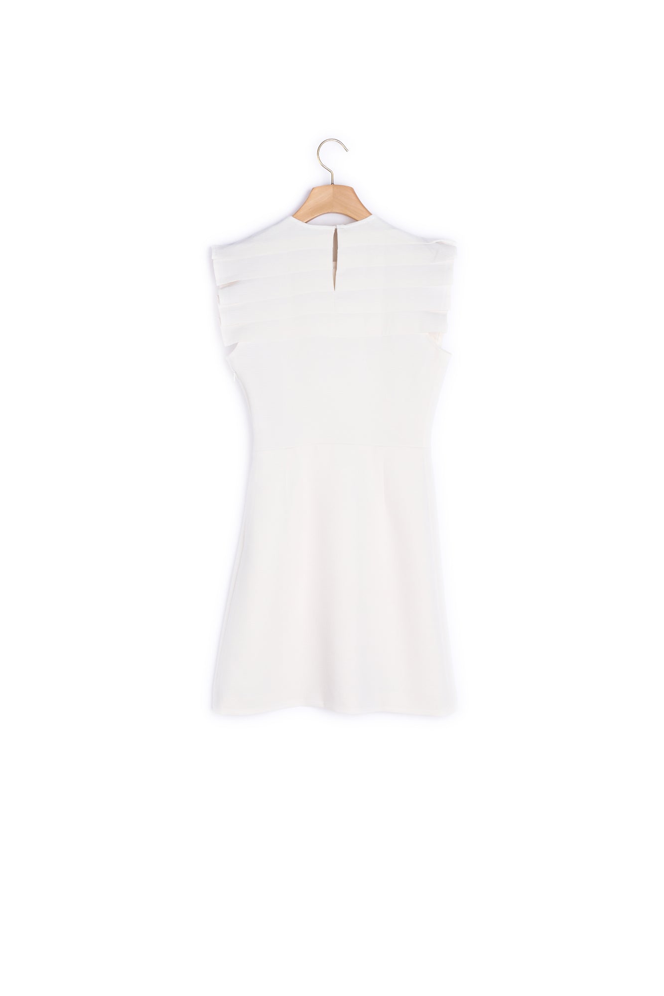 Robe avec détail plissé au niveau du col Sandro seconde main