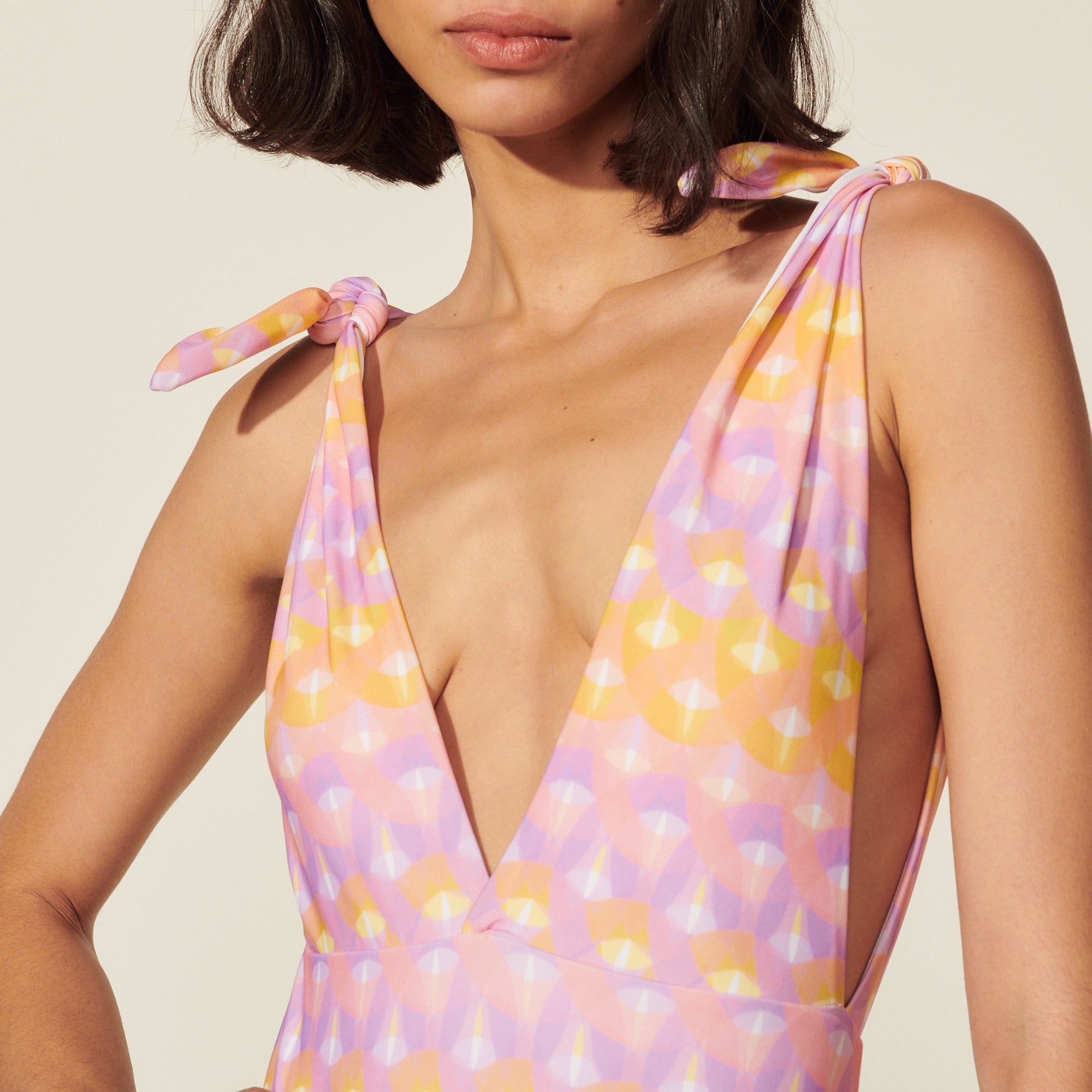 Maillot de bain une pièce à nouer Sandro seconde main