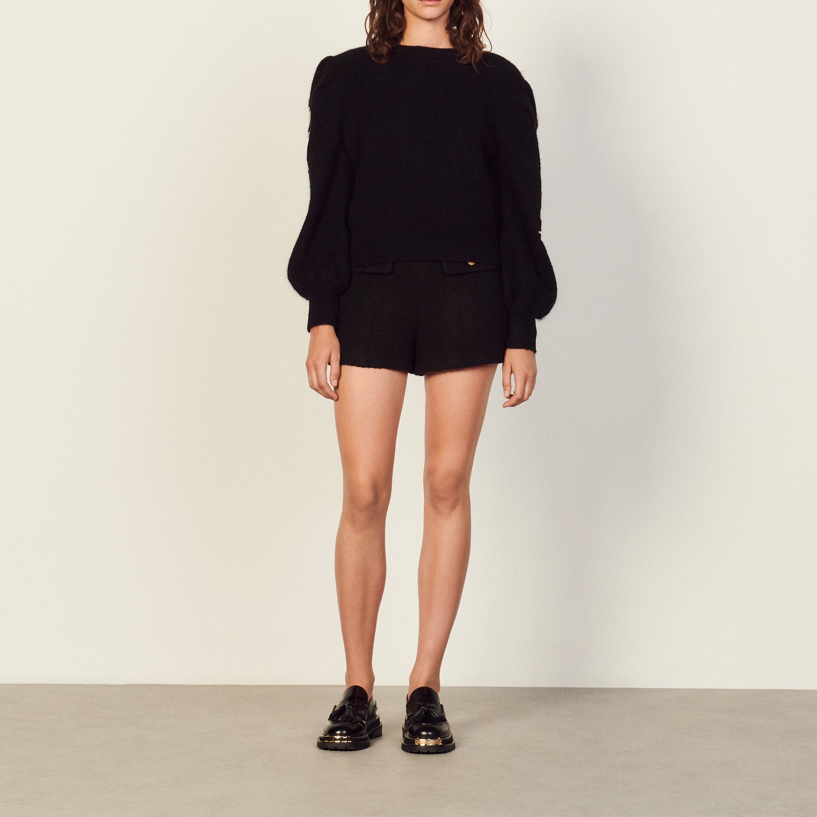 Pull imprimé Sandro seconde main