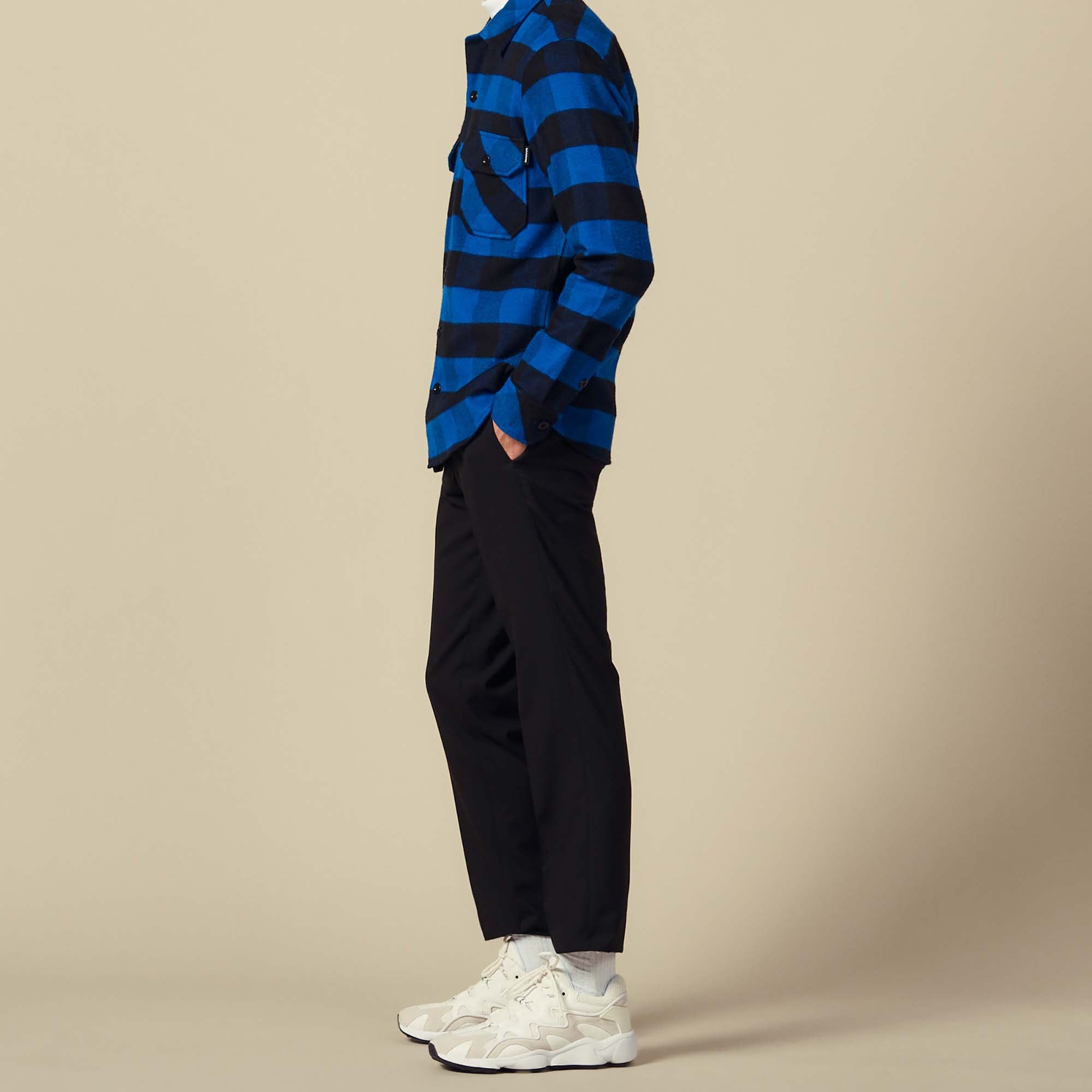 Chemise à carreaux en coton Sandro seconde main