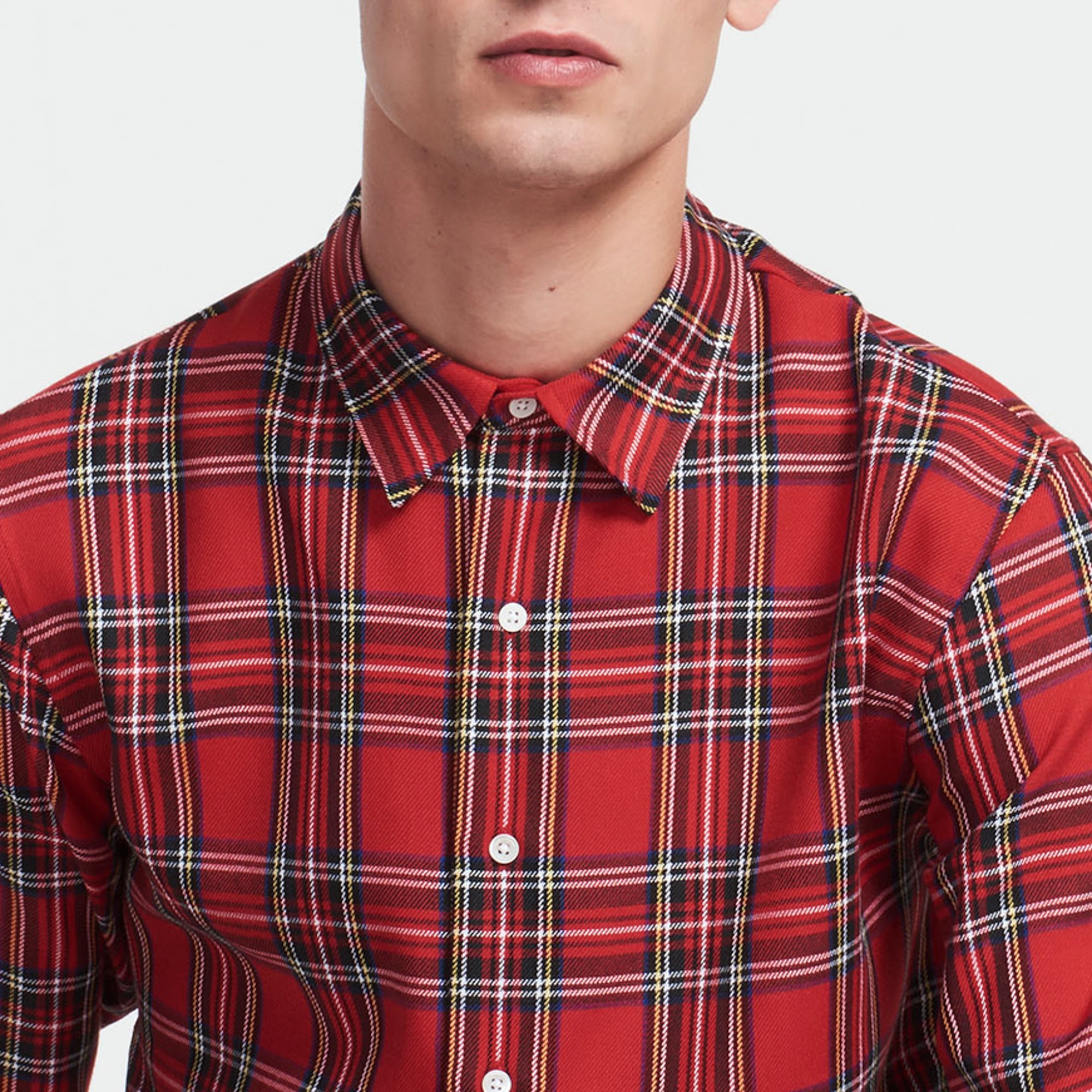 Chemise en tartan Sandro seconde main