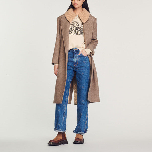 Sweat Life is What Makes Me Smile Sandro seconde main