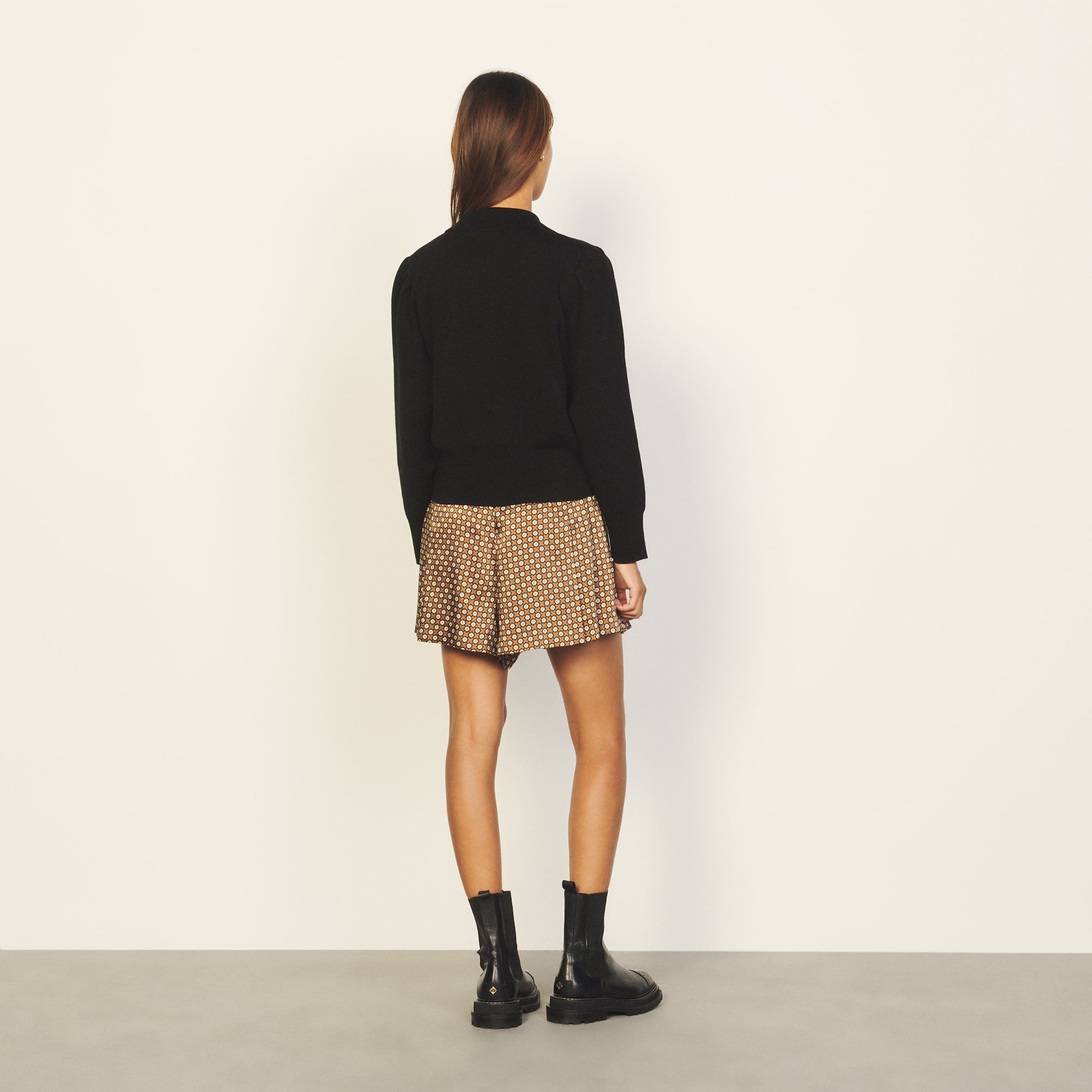 Pull Noir Sandro seconde main