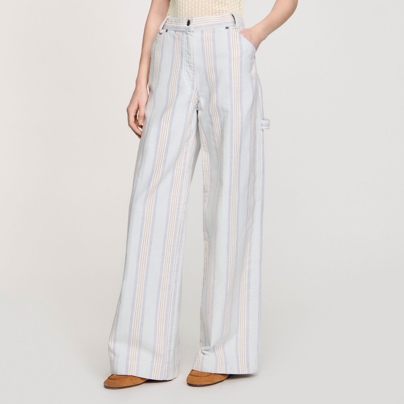 Jean à rayures Sandro seconde main