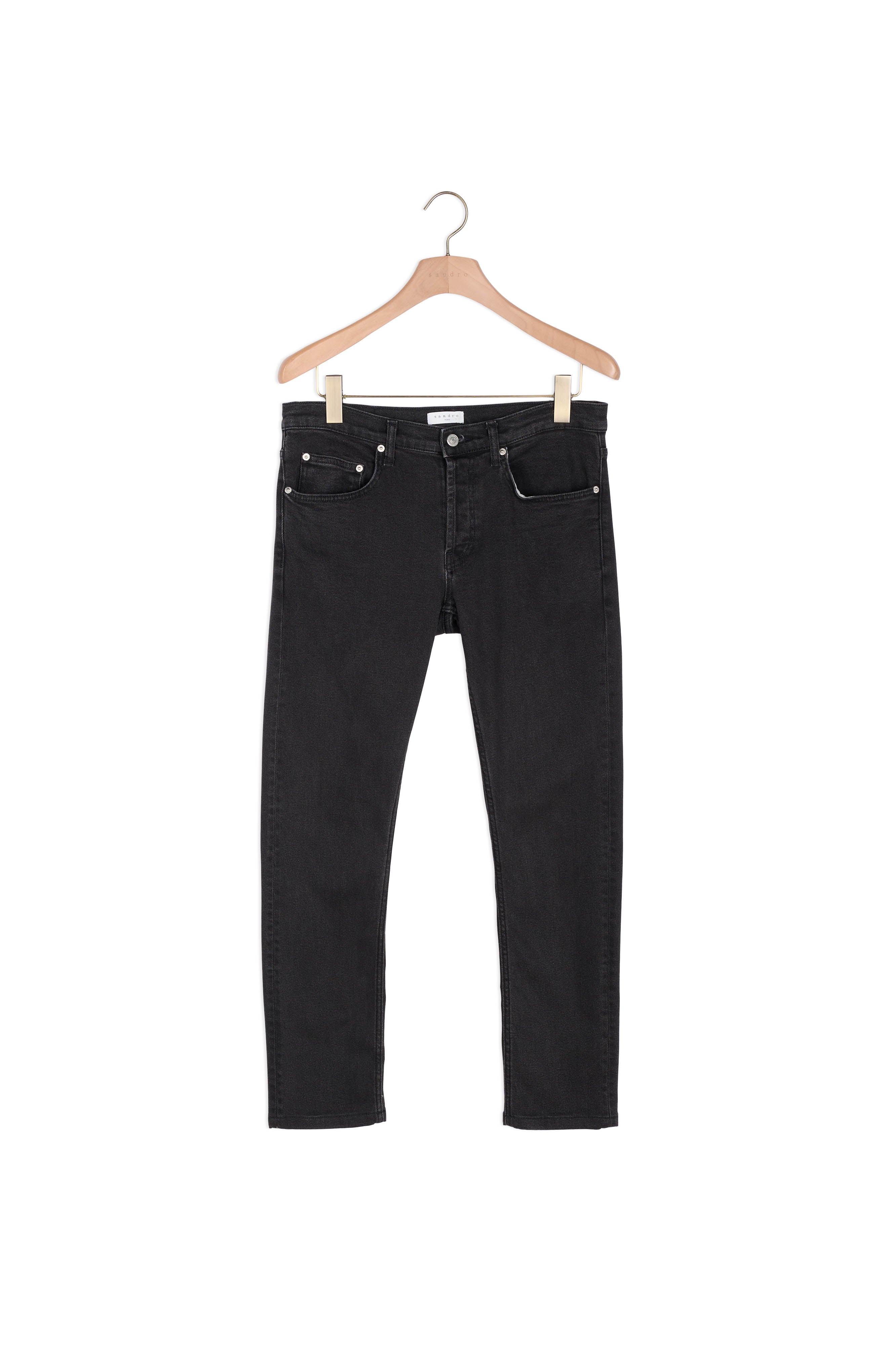 Jean noir - Coupe skinny Sandro seconde main
