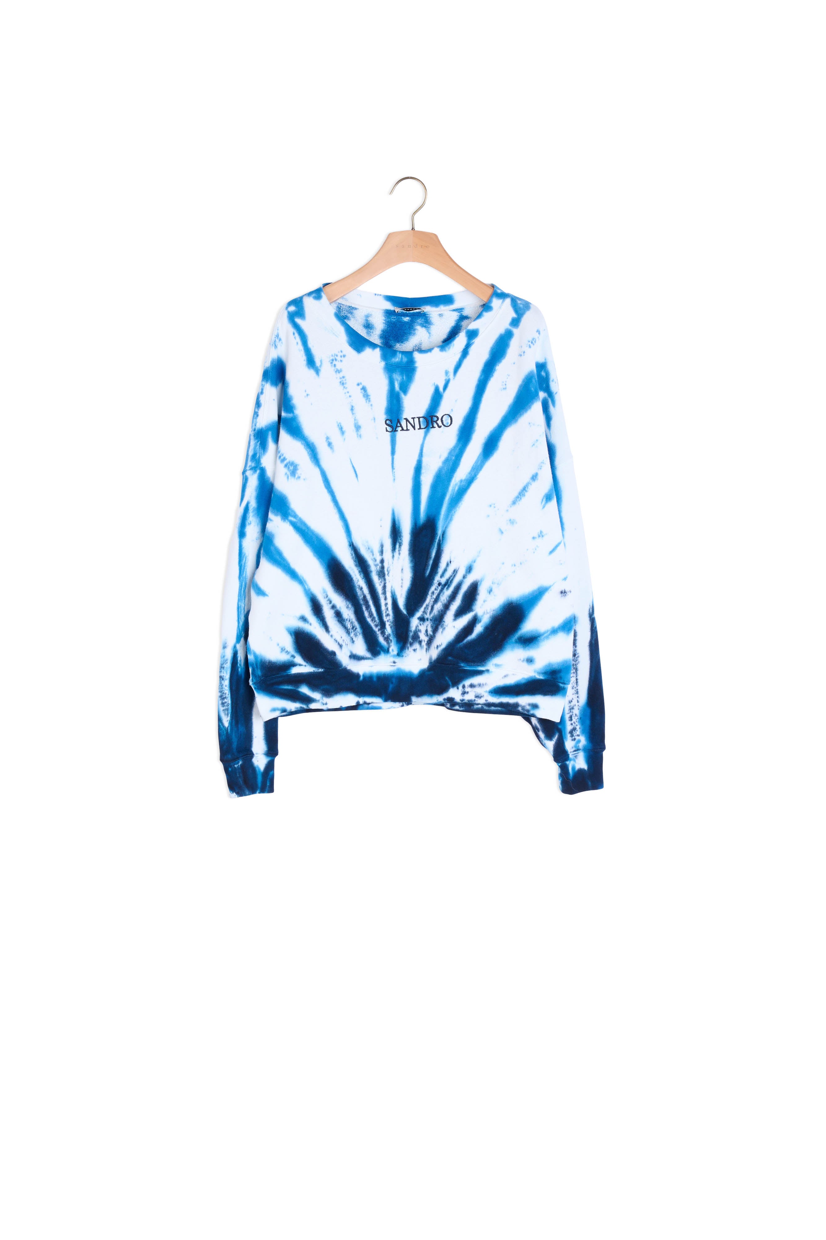 Sweatshirt tie and dye Sandro seconde main
