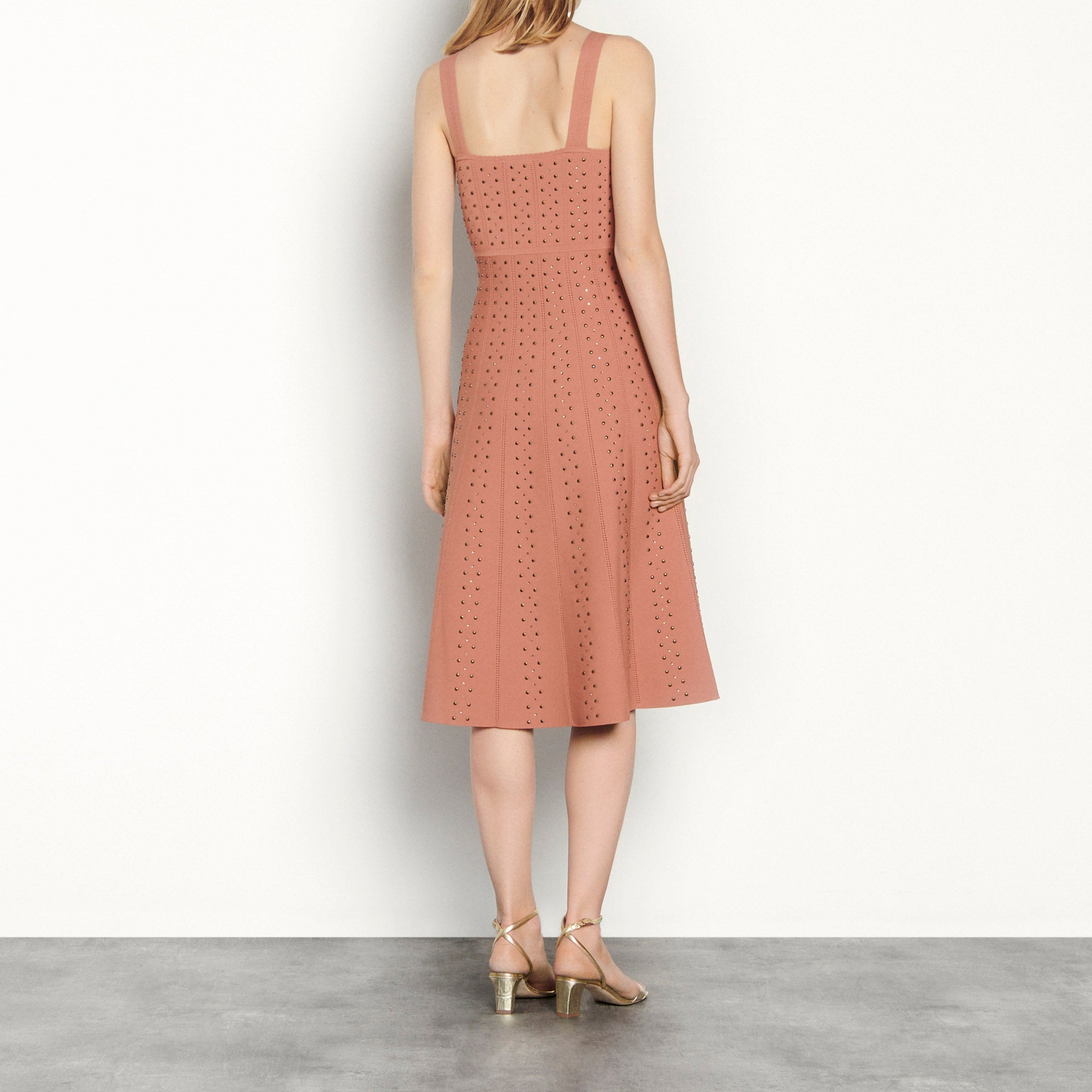 Robe en Maille à strass bijoux Sandro seconde main