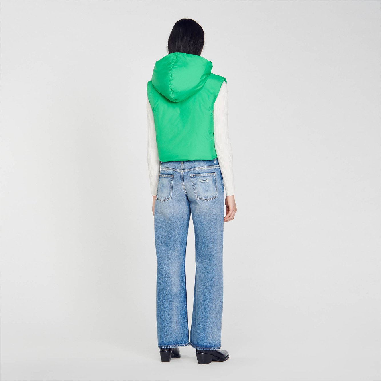 Doudoune sans manches Sandro seconde main