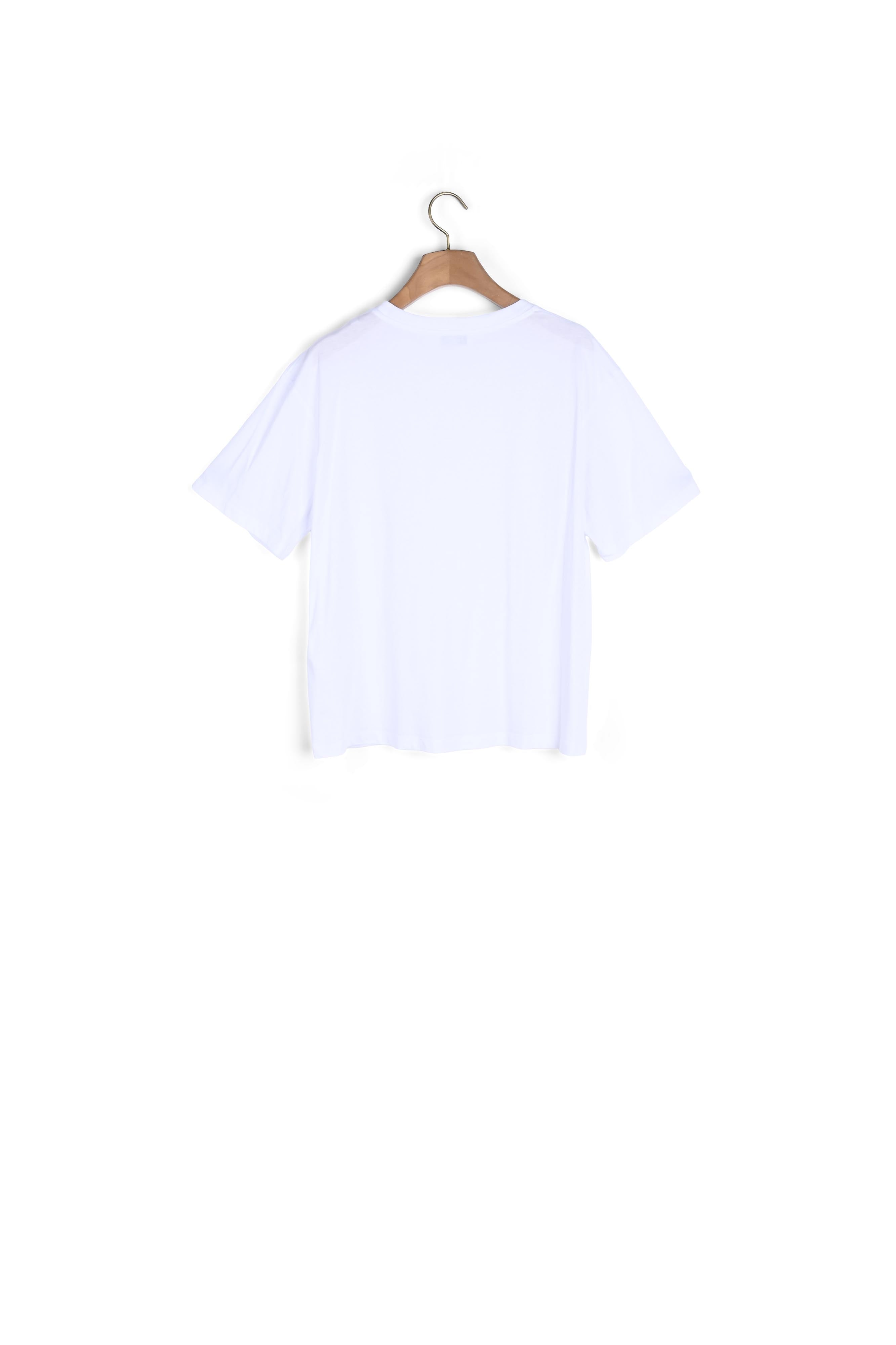 Tee-shirt court strass Sandro seconde main