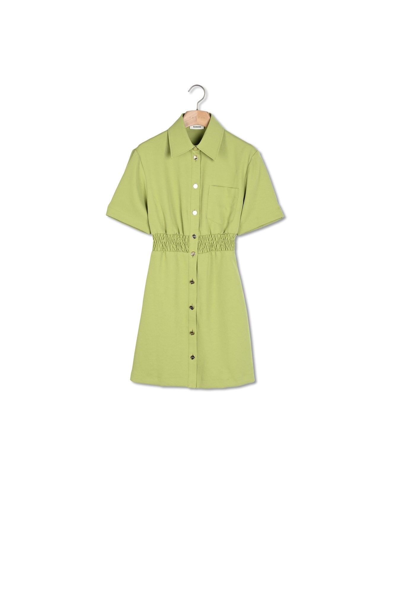 Robe courte boutonnée Sandro seconde main