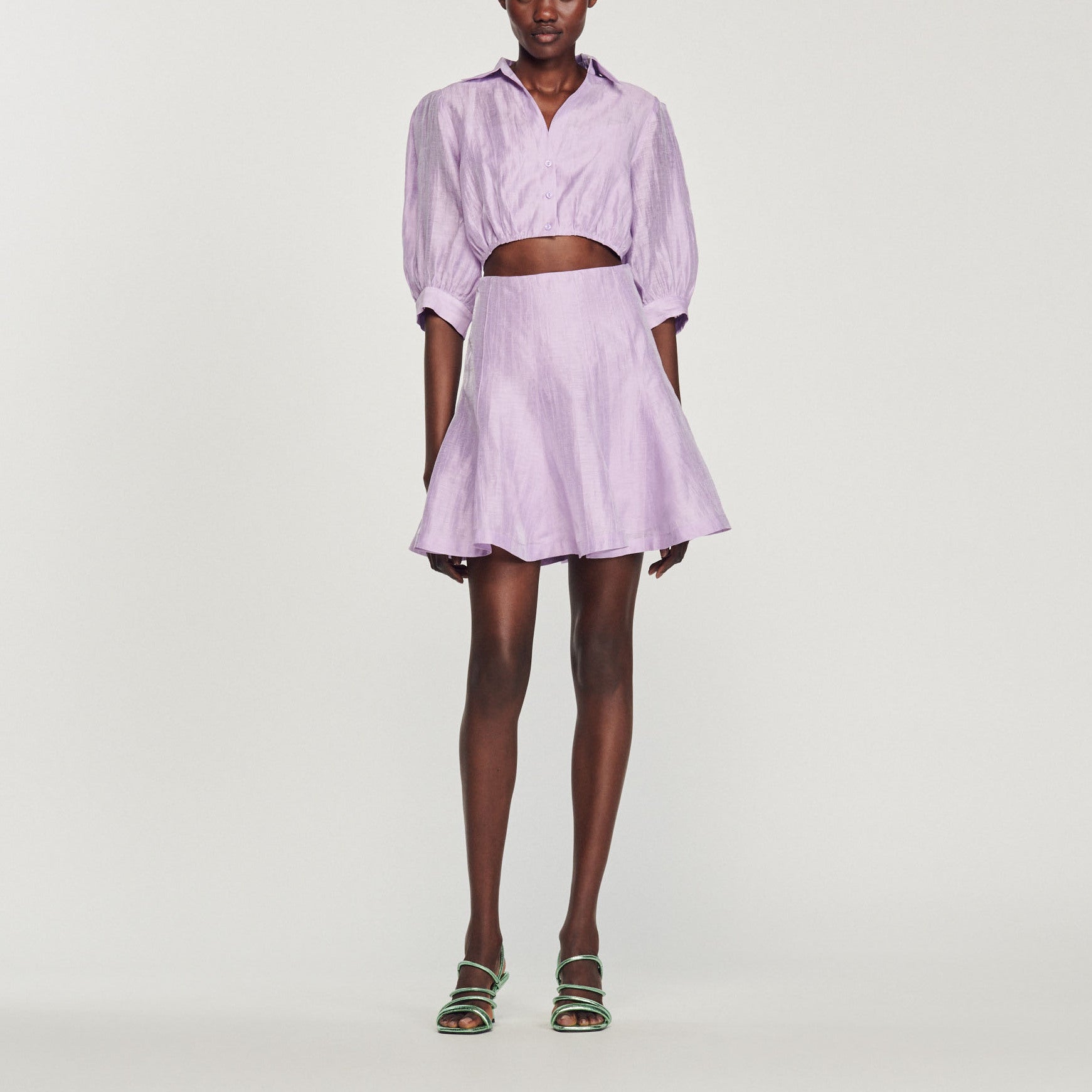 Robe courte ouverte Sandro seconde main