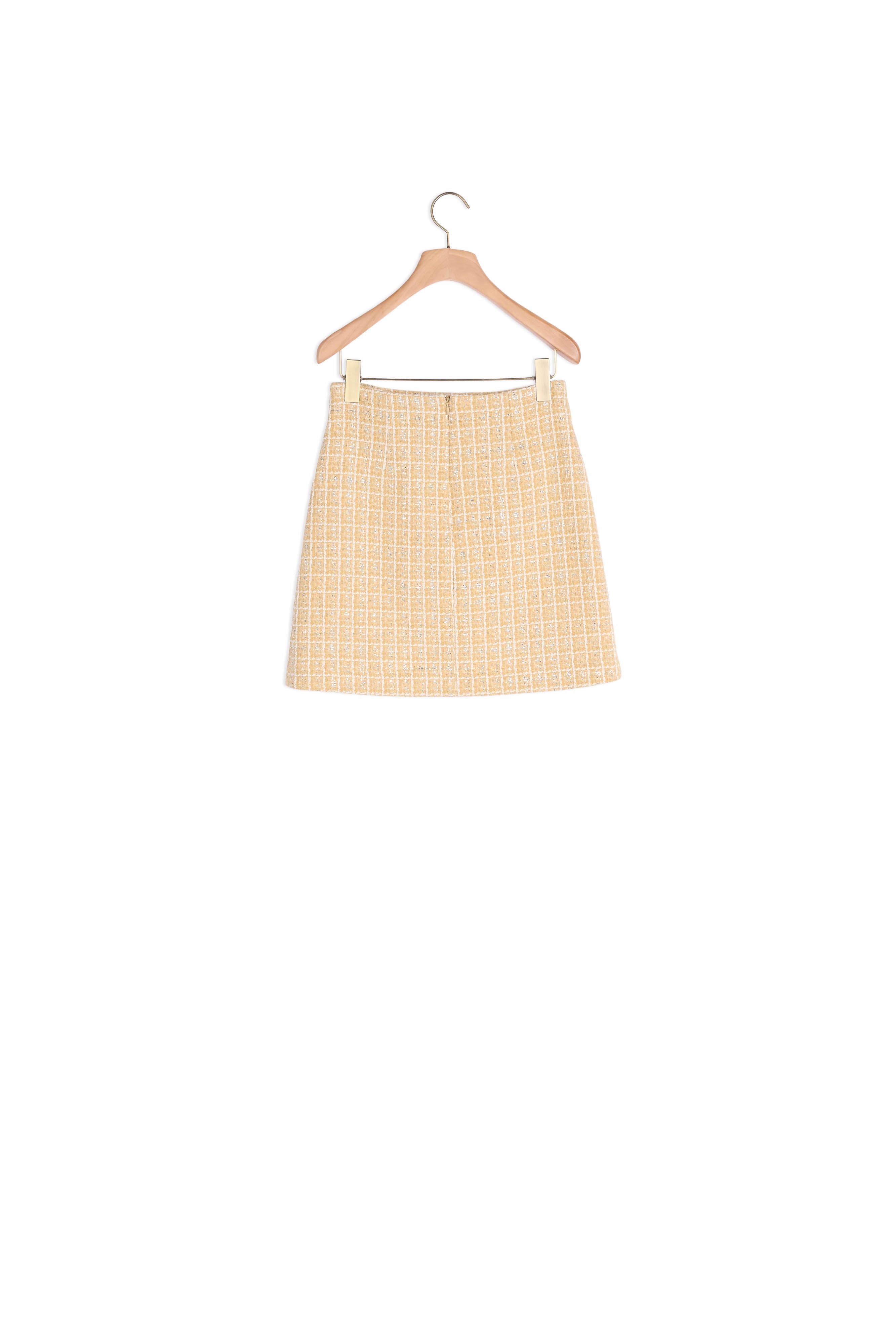 Jupe courte en tweed Sandro seconde main