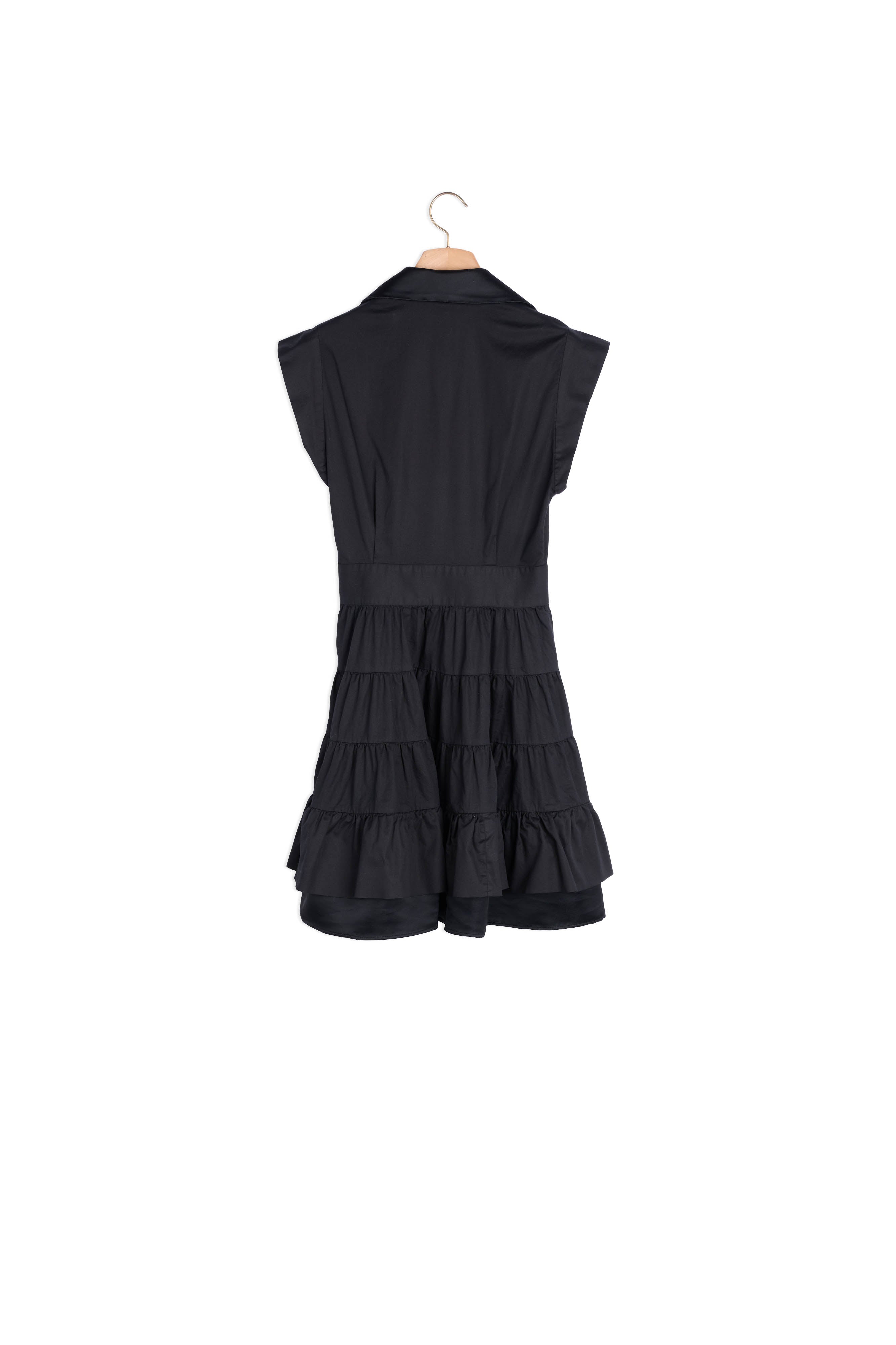 Robe courte volantée Sandro seconde main