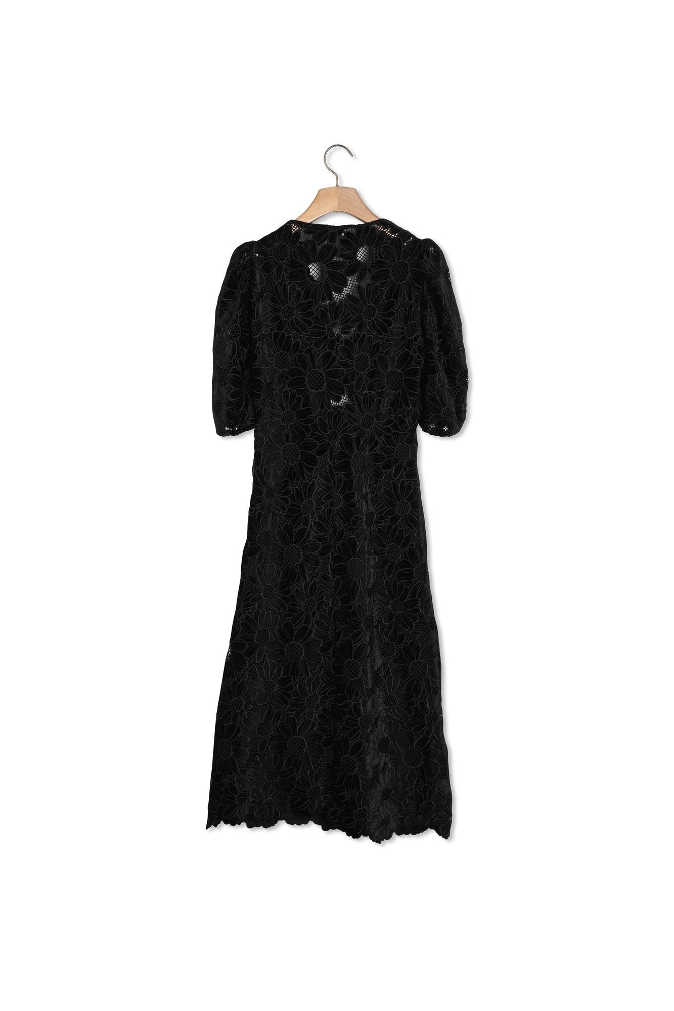 Robe longue en velours Sandro seconde main