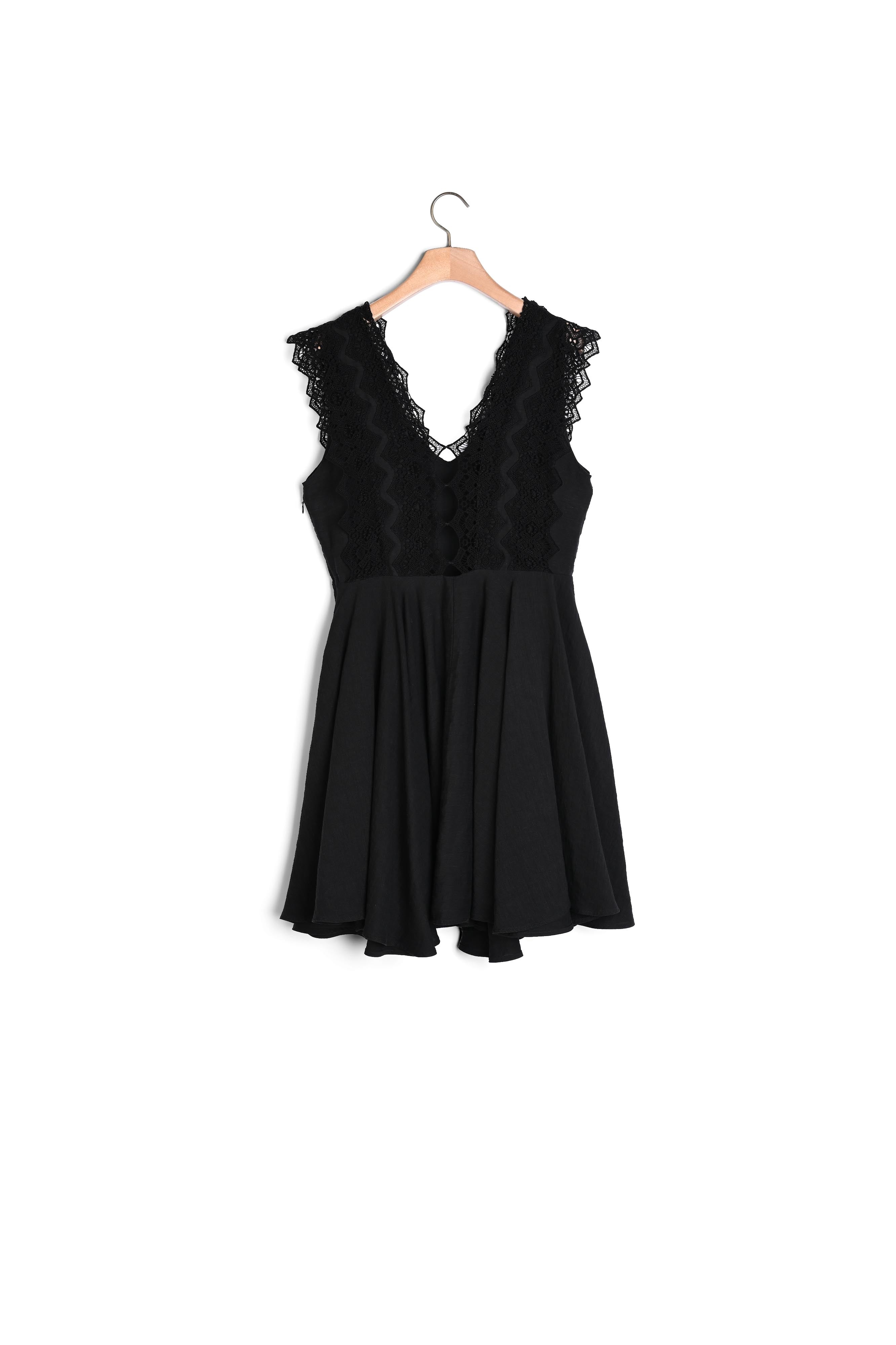 Robe courte patineuse Sandro seconde main