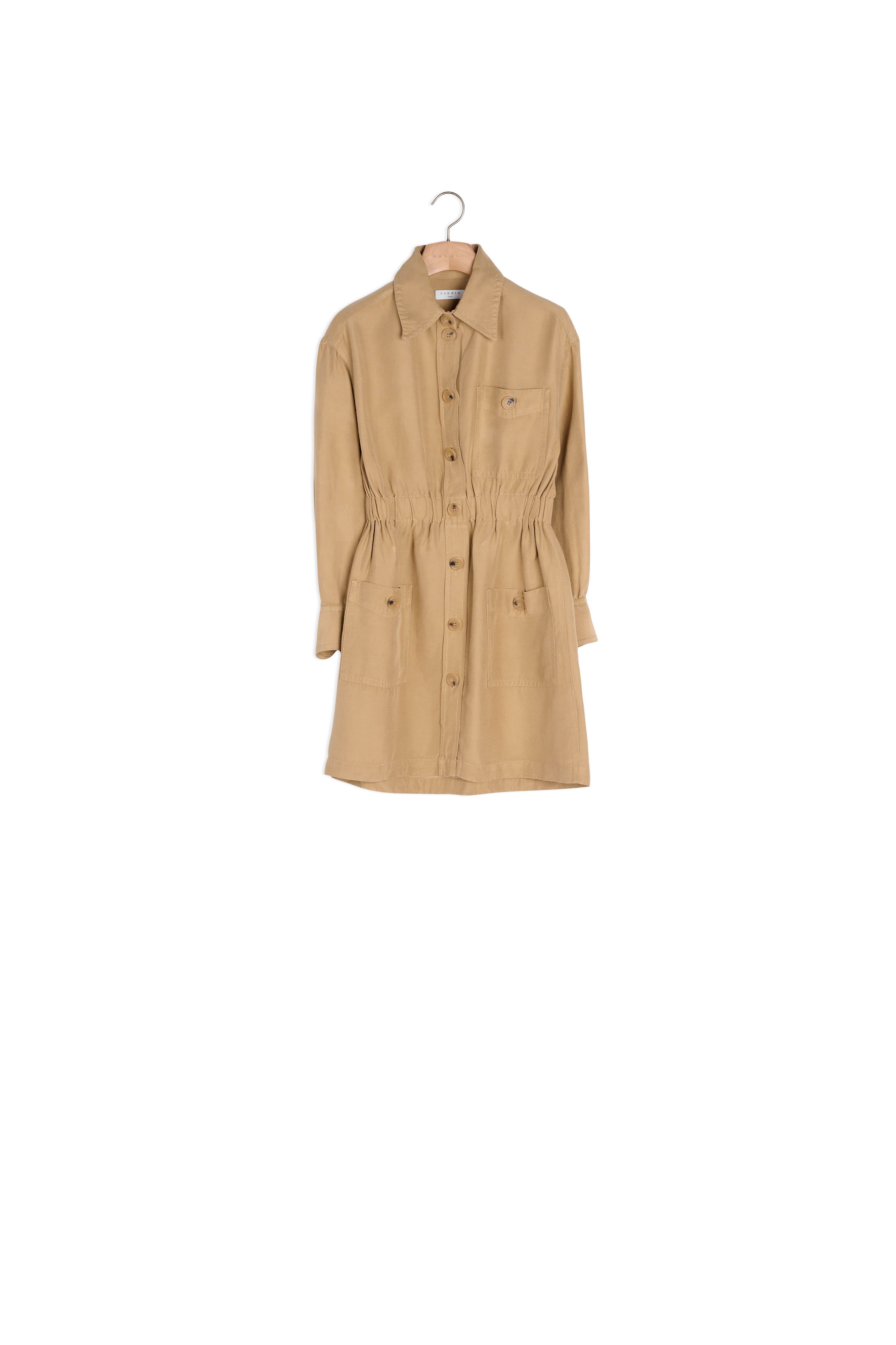 Robe façon Chemise Sandro seconde main