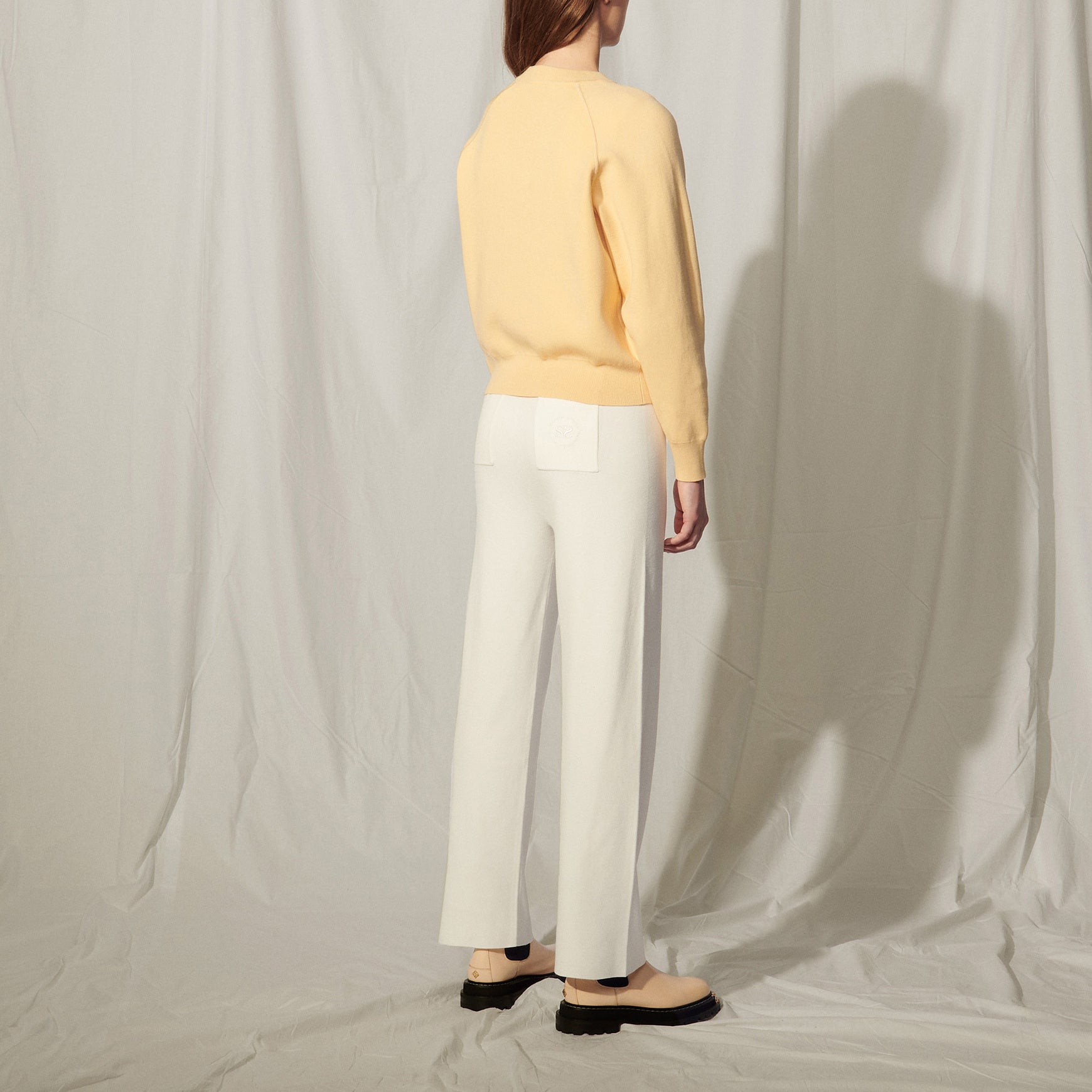 Sweat en Maille avec broderie Sandro seconde main