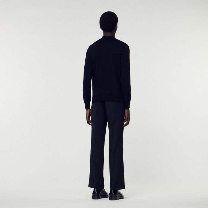 Pull à col cheminée Sandro seconde main