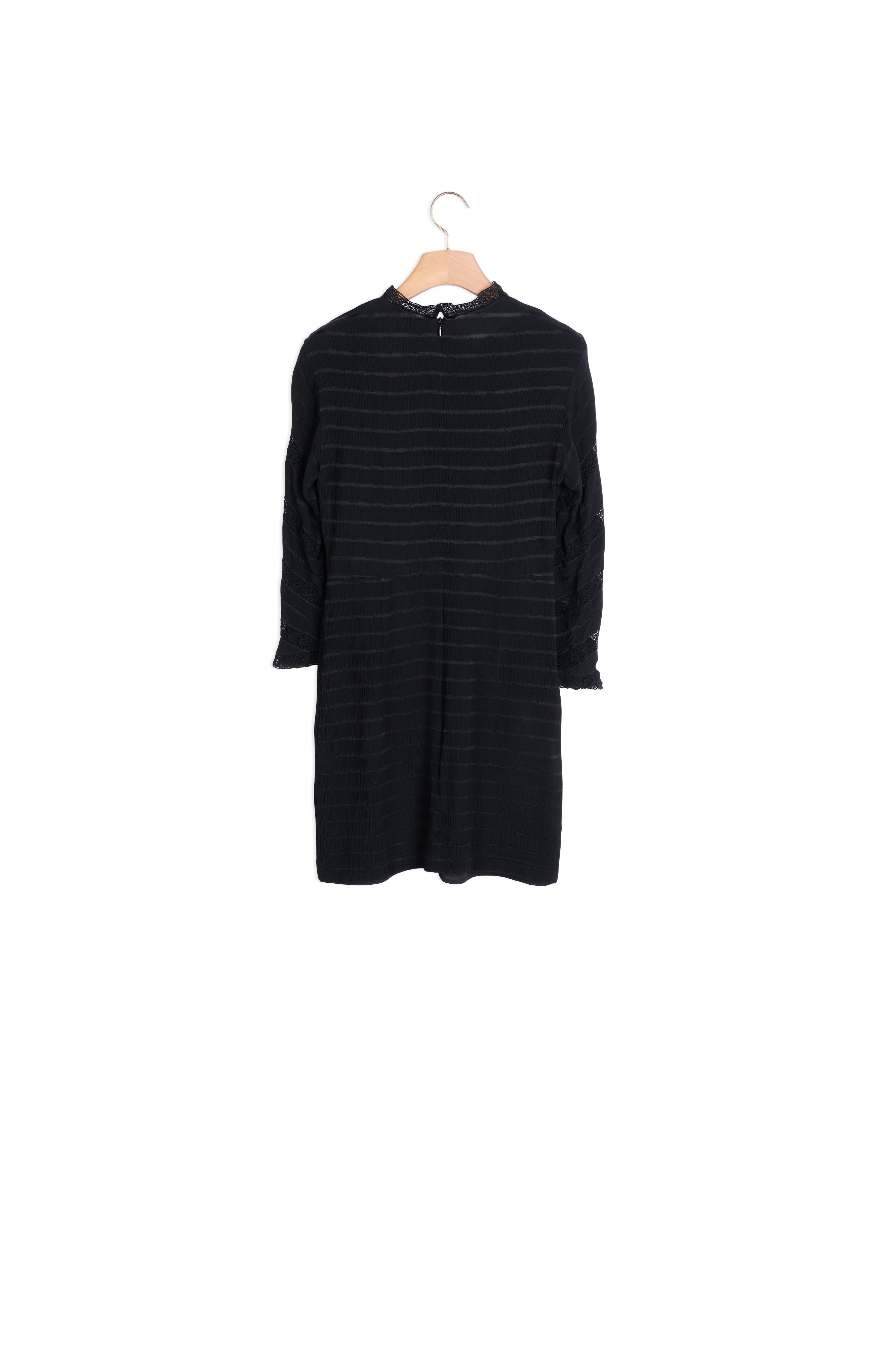 Robe avec bandes de dentelle Sandro seconde main