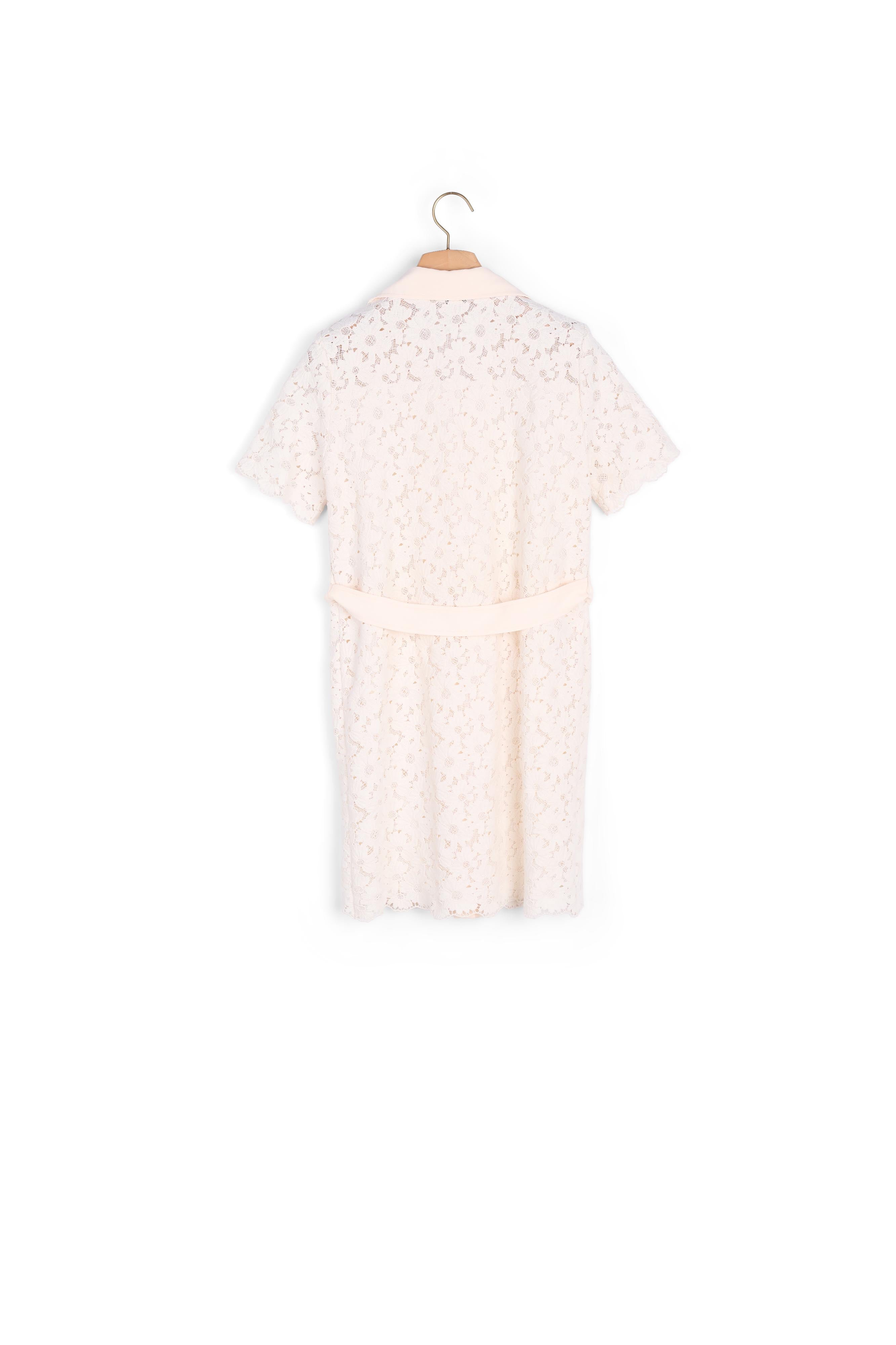 Robe courte en guipure Sandro seconde main