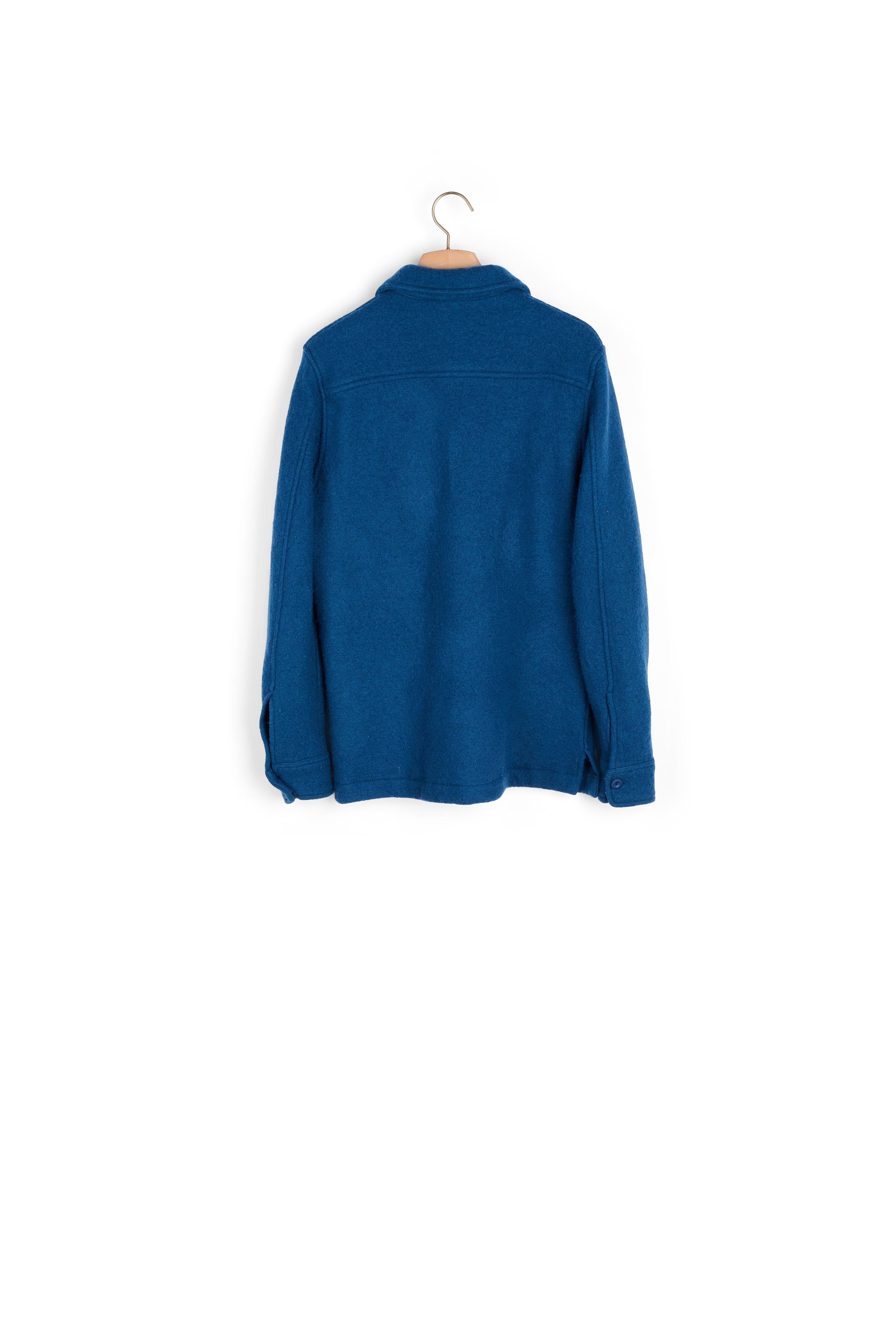 SurChemise en laine bouillie Sandro seconde main