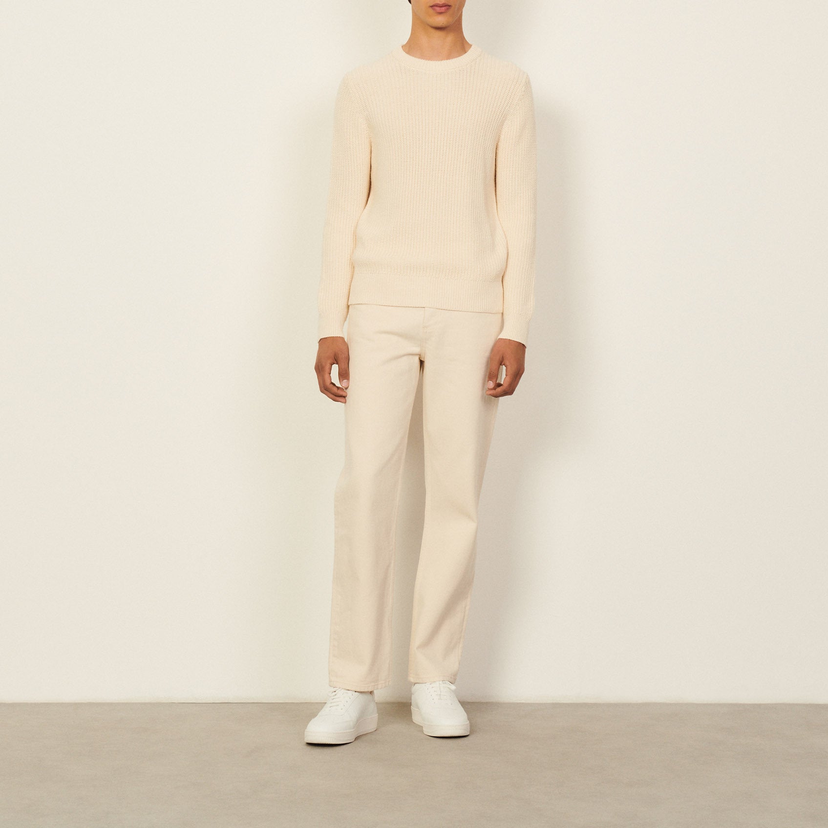 Pull en coton et soie Sandro seconde main