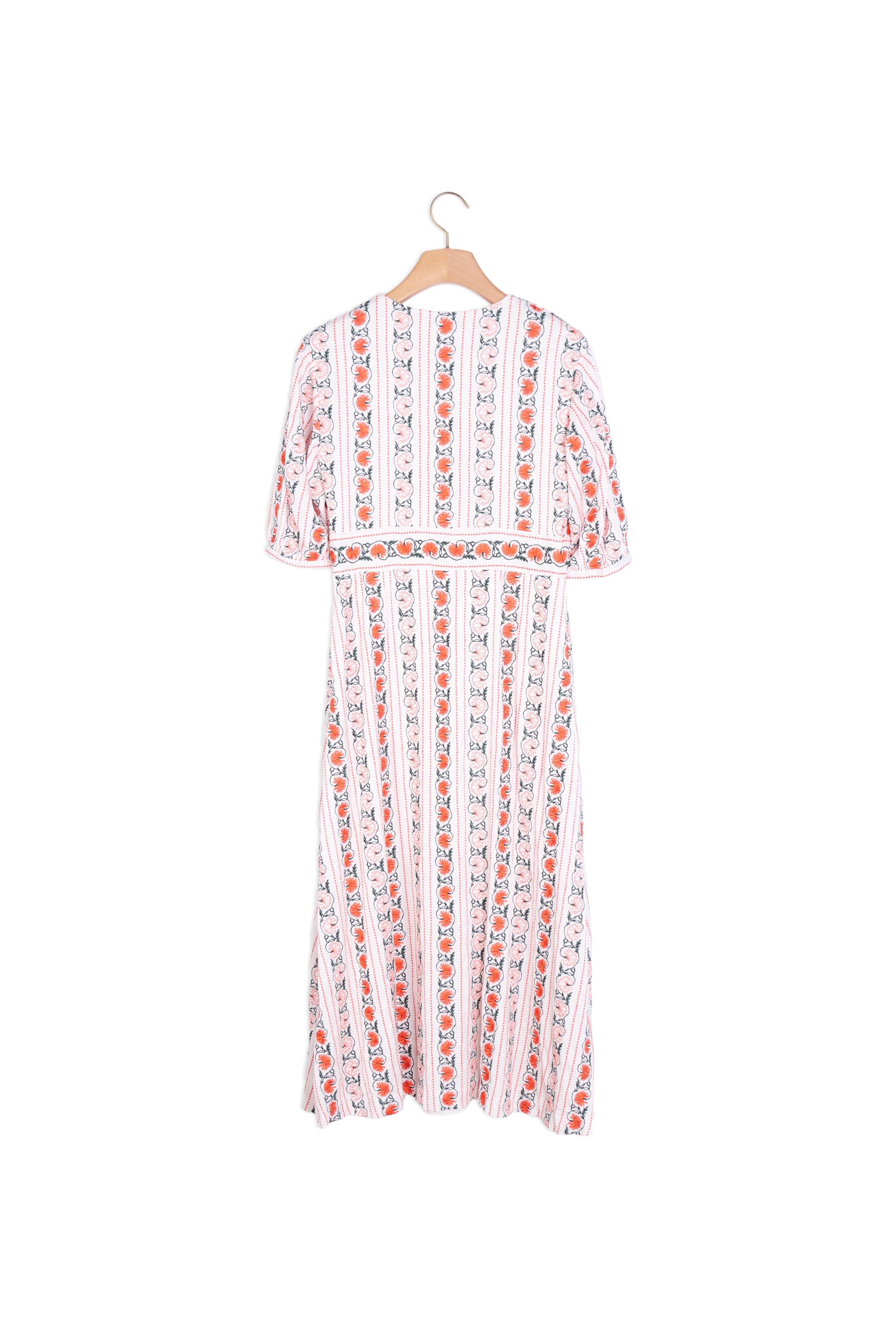 Robe longue en broderie Sandro seconde main