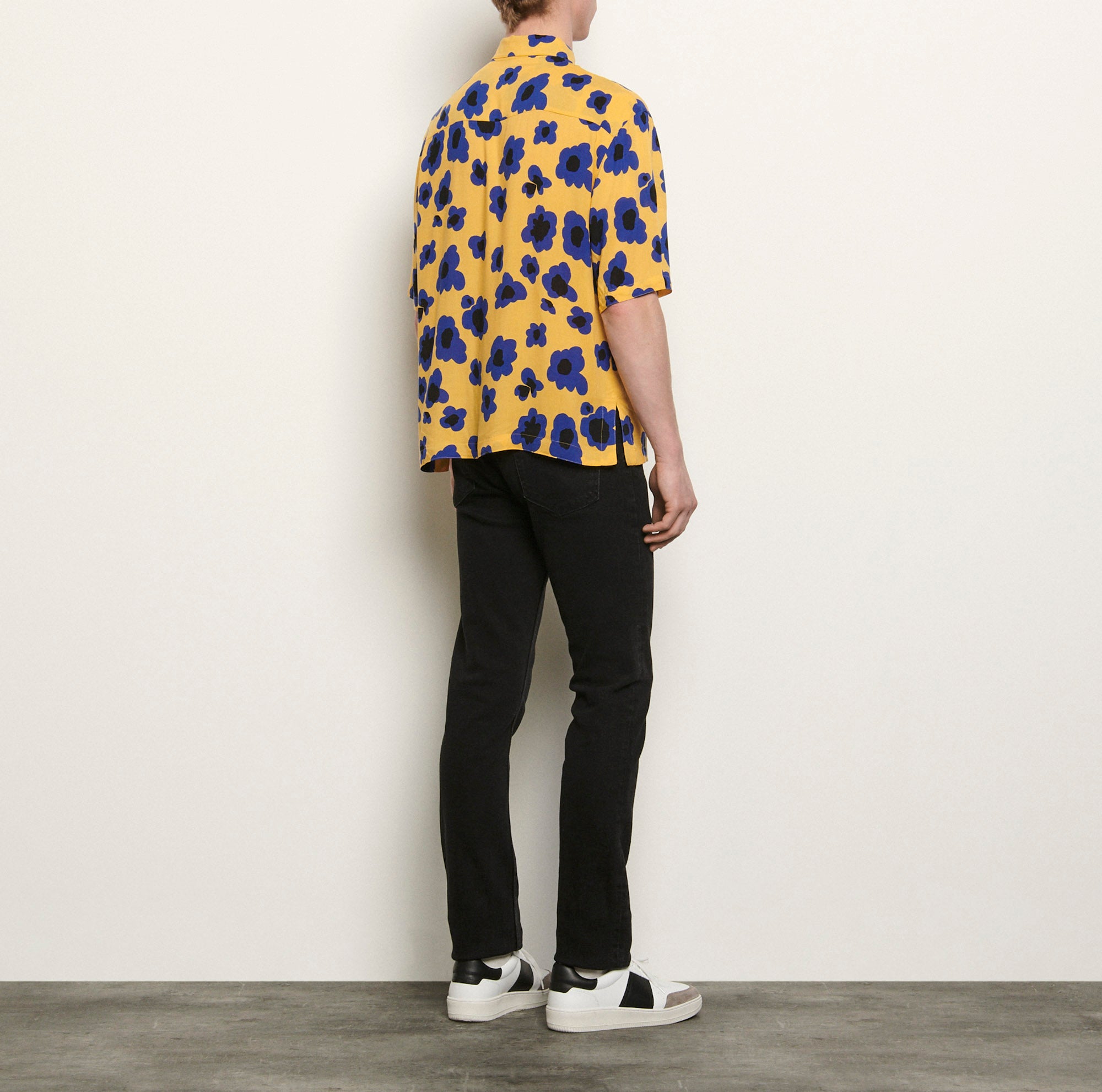 Chemise à manches courtes imprimée Sandro seconde main