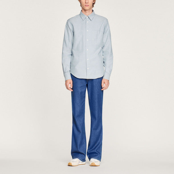 Chemise en flanelle Sandro seconde main