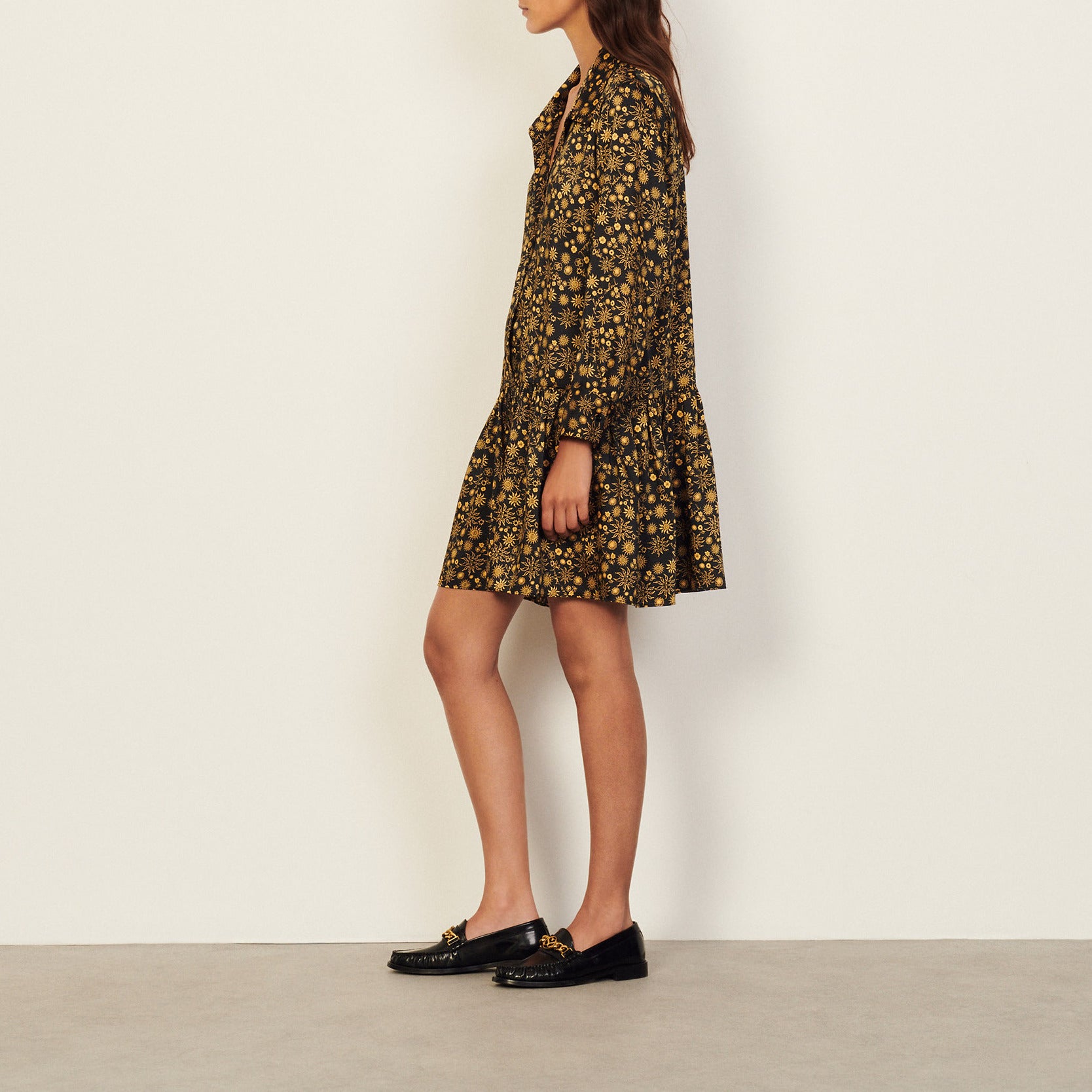 Robe esprit Chemise Sandro seconde main