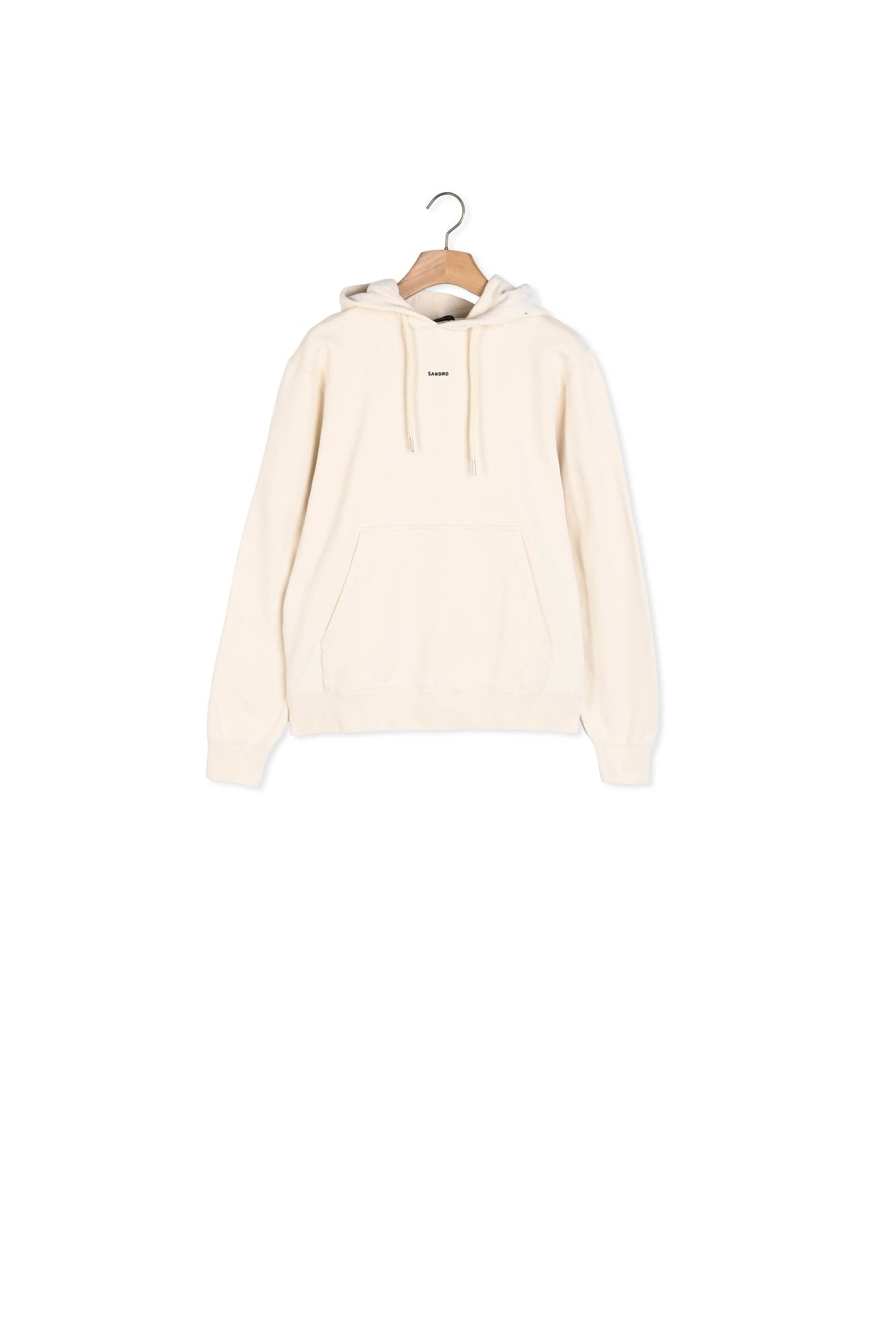 Sweatshirt Ecru Sandro seconde main