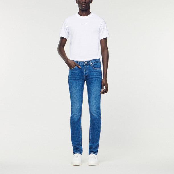 Jean slim avec délavage Waterless Sandro seconde main