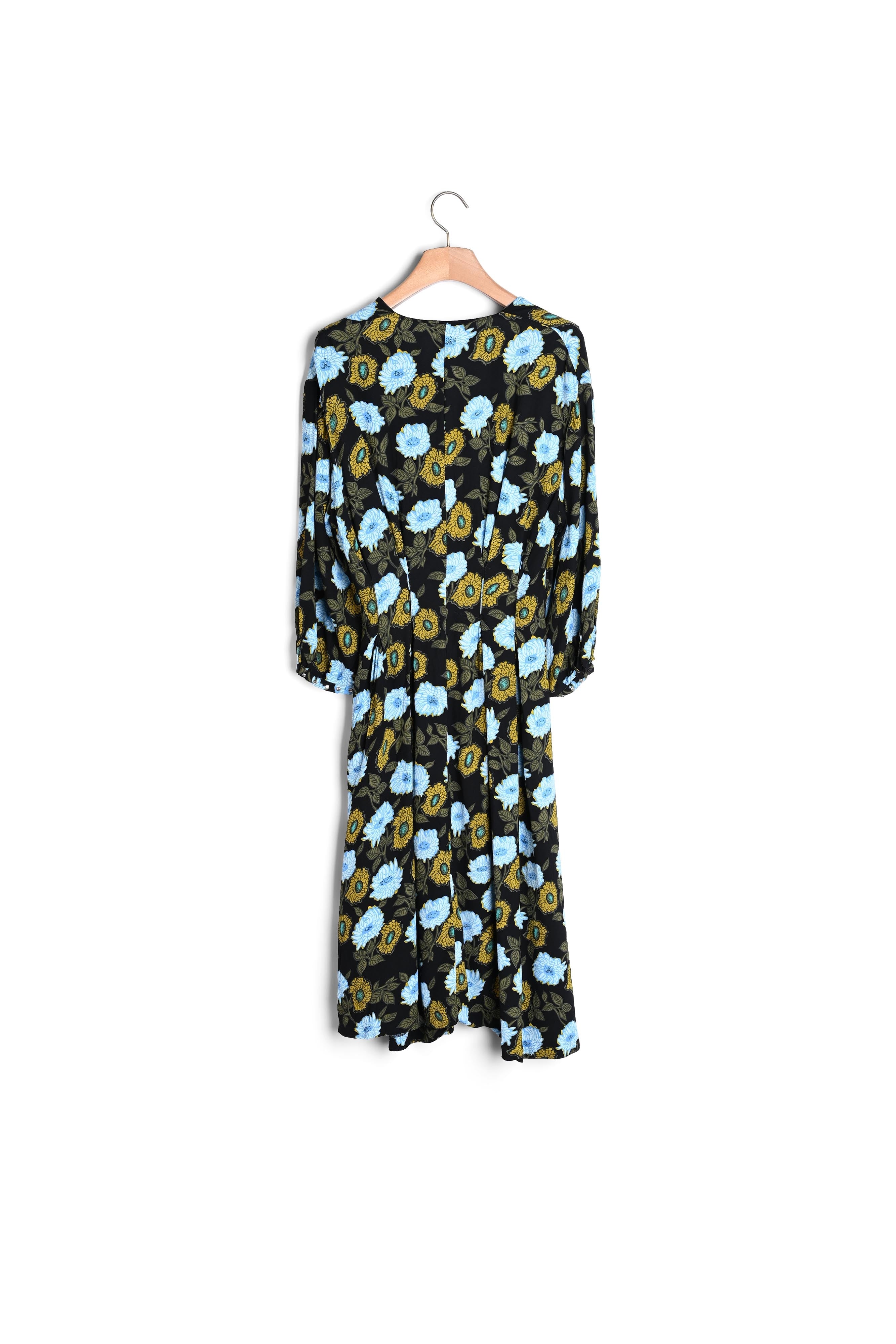 Robe longue imprimé fleuri Sandro seconde main