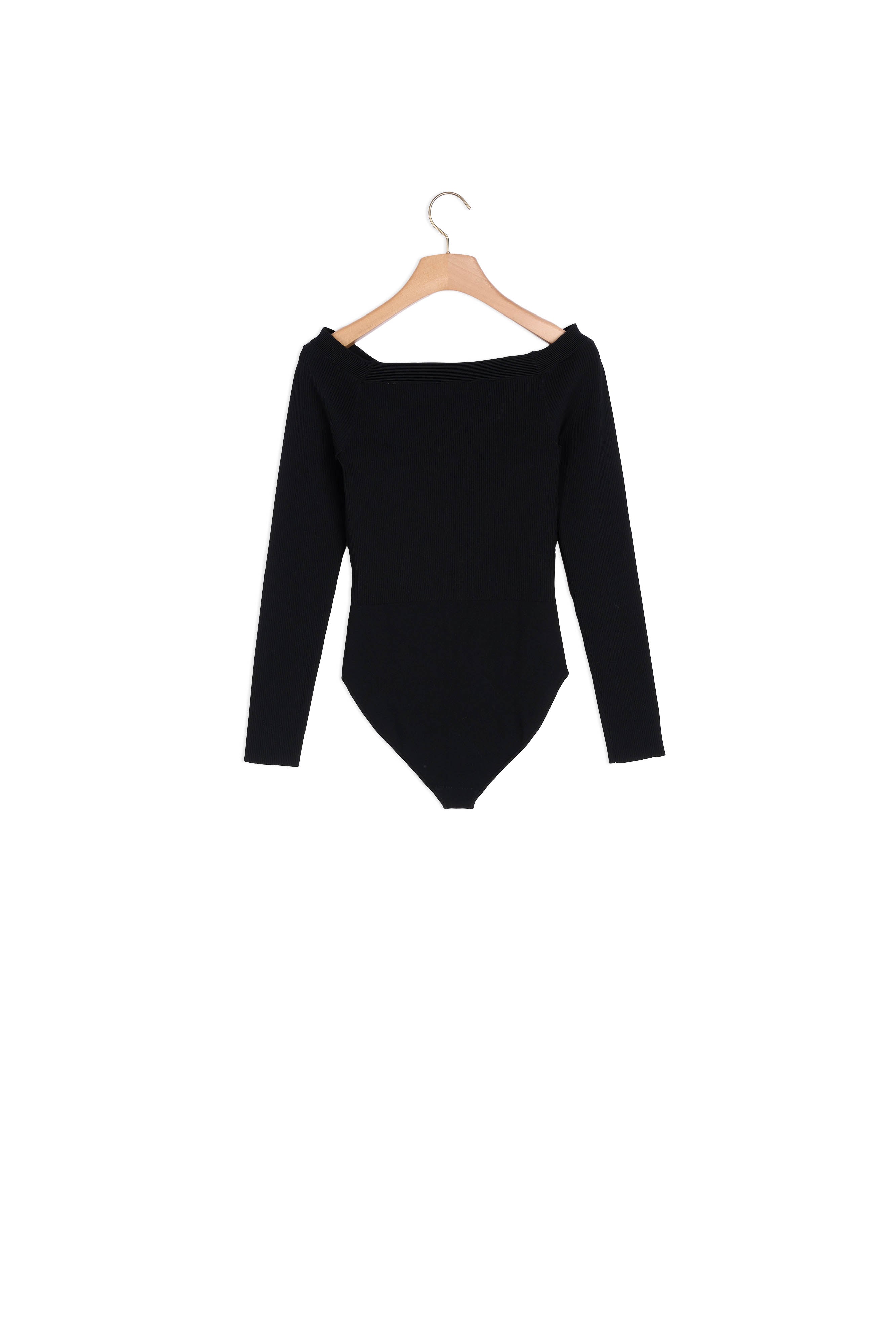 Body en Maille à encolure cœur Sandro seconde main