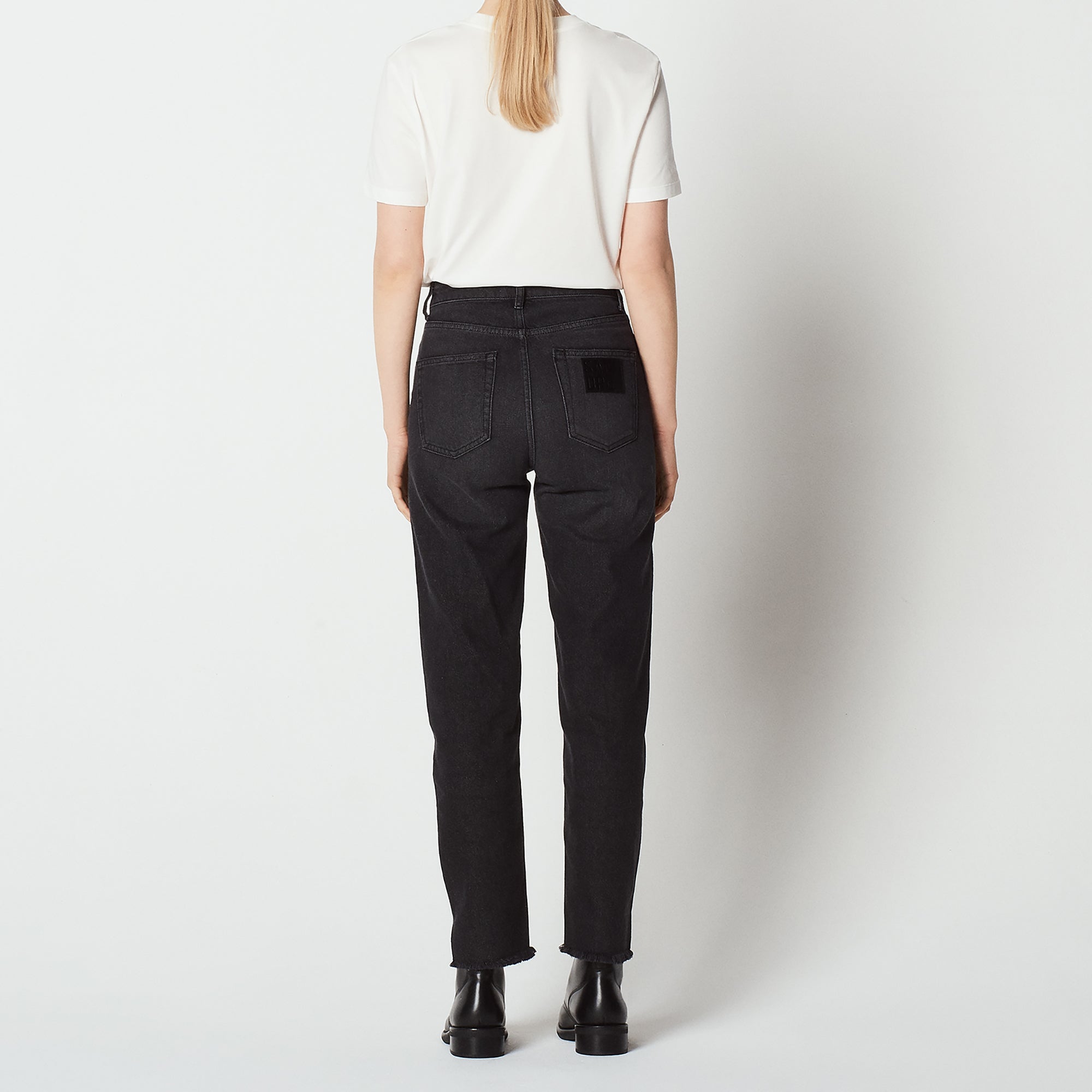 Jean taille haute coupe droite Sandro seconde main