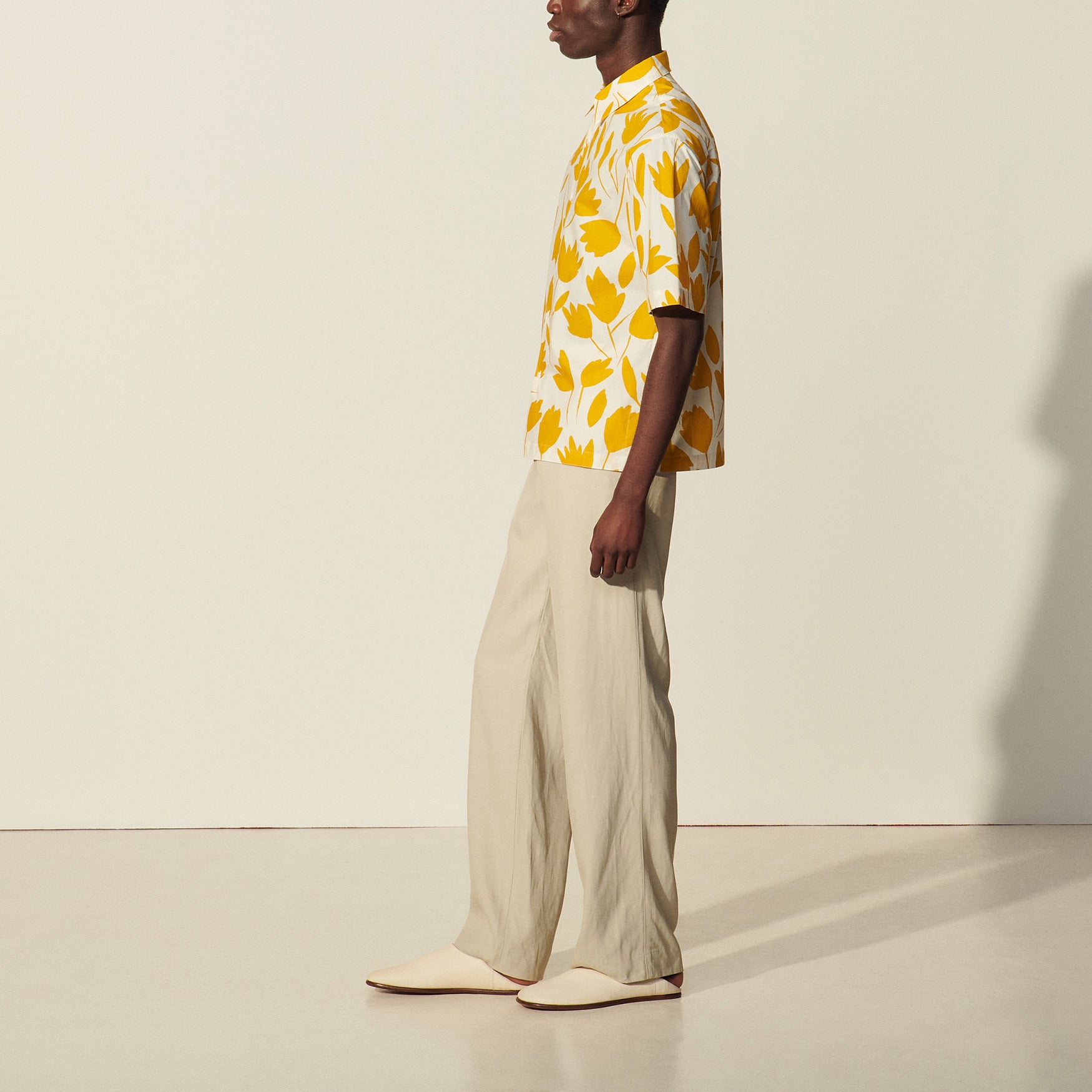 Chemise  imprimée à manches courtes Sandro seconde main