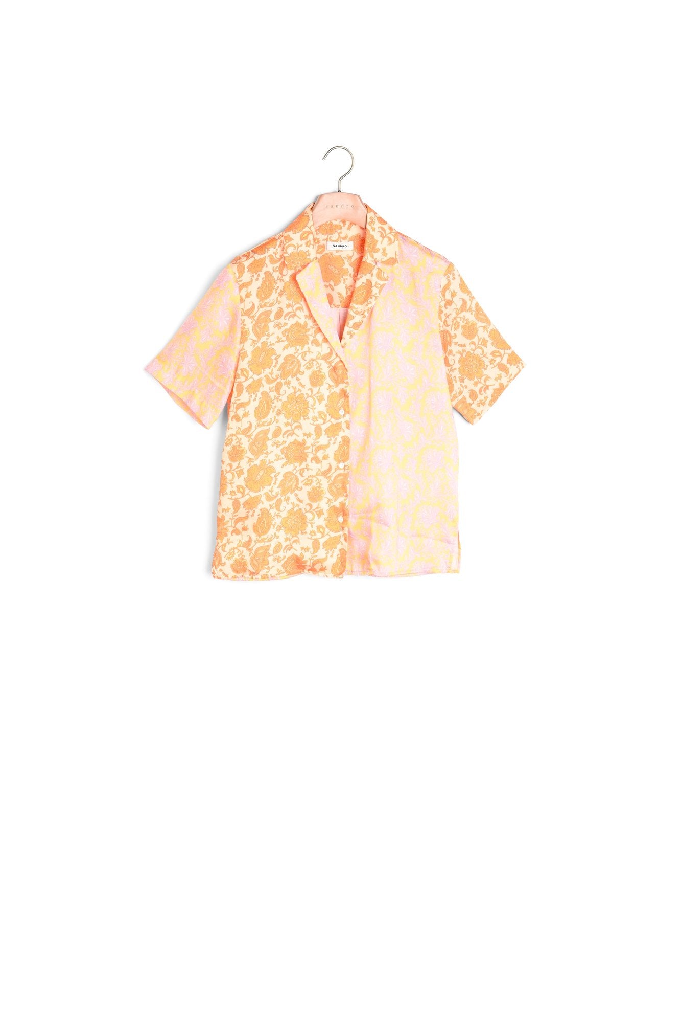 Chemise fluide imprimé Folk Flower Sandro seconde main