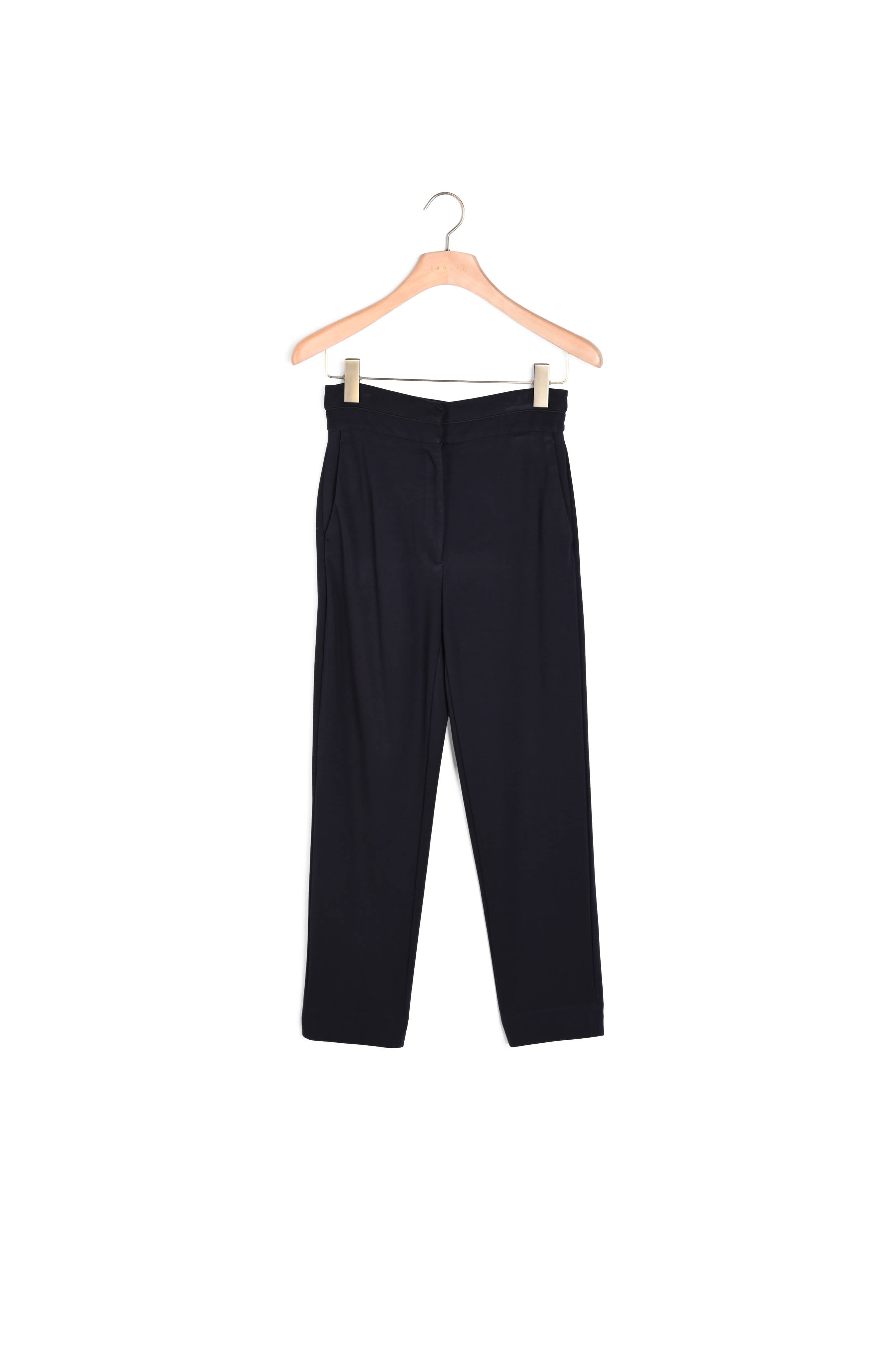 Pantalon Marine Sandro seconde main